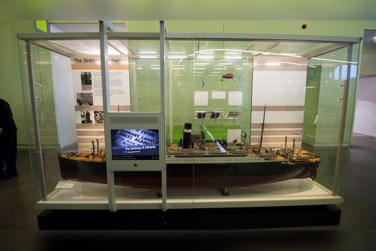 Treasured Shoe Added to Athenia Display on 80th Anniversary of The Sinking