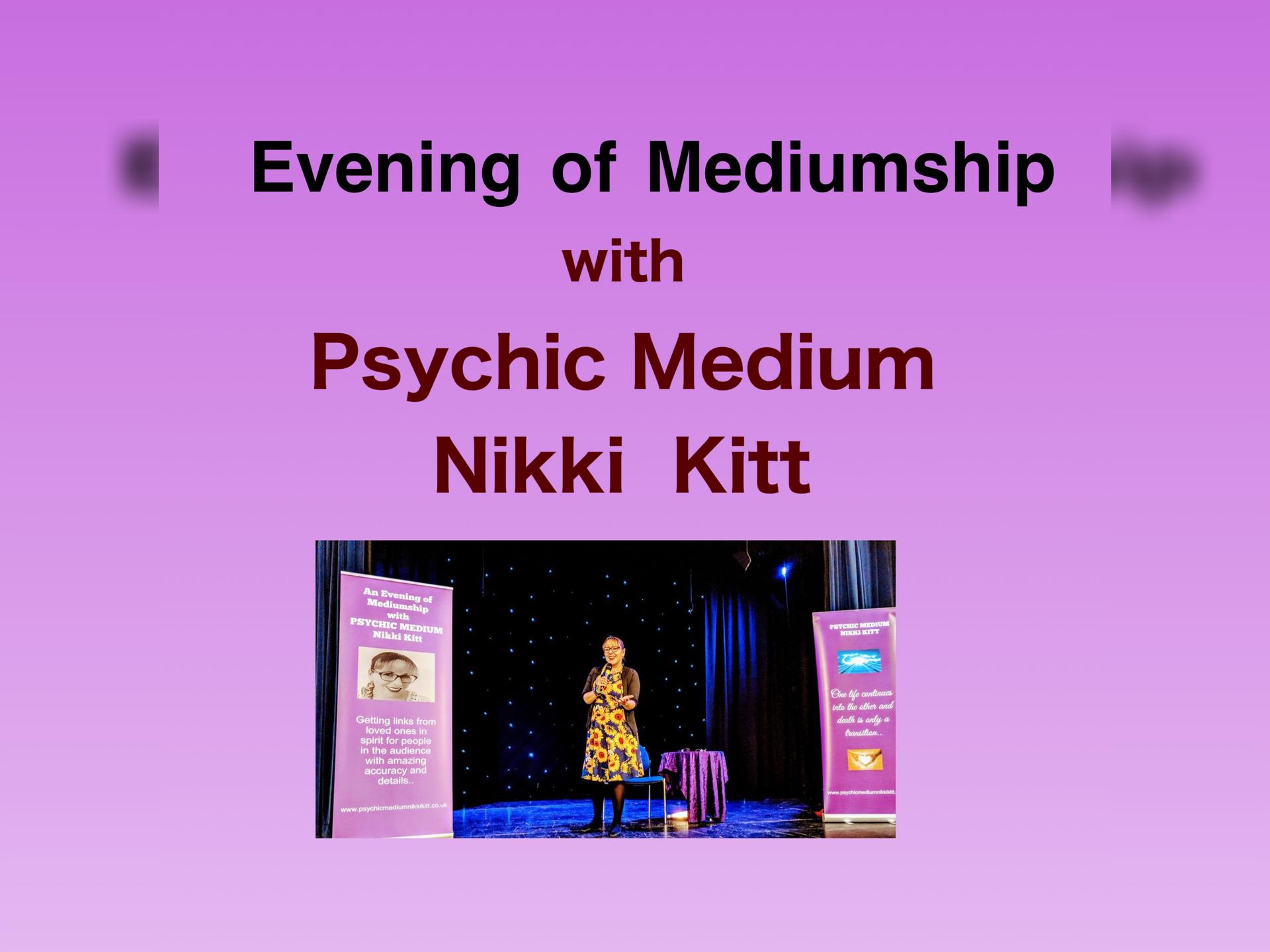 Evening of Mediumship with Nikki Kitt