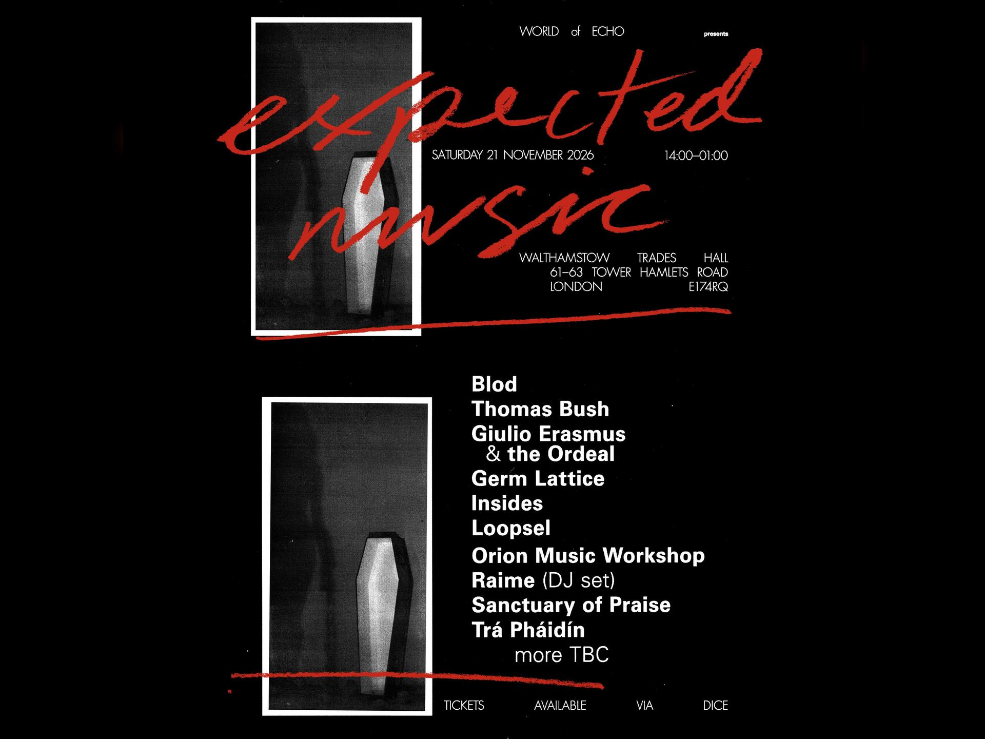World of Echo Presents... Expected Music 2.0
