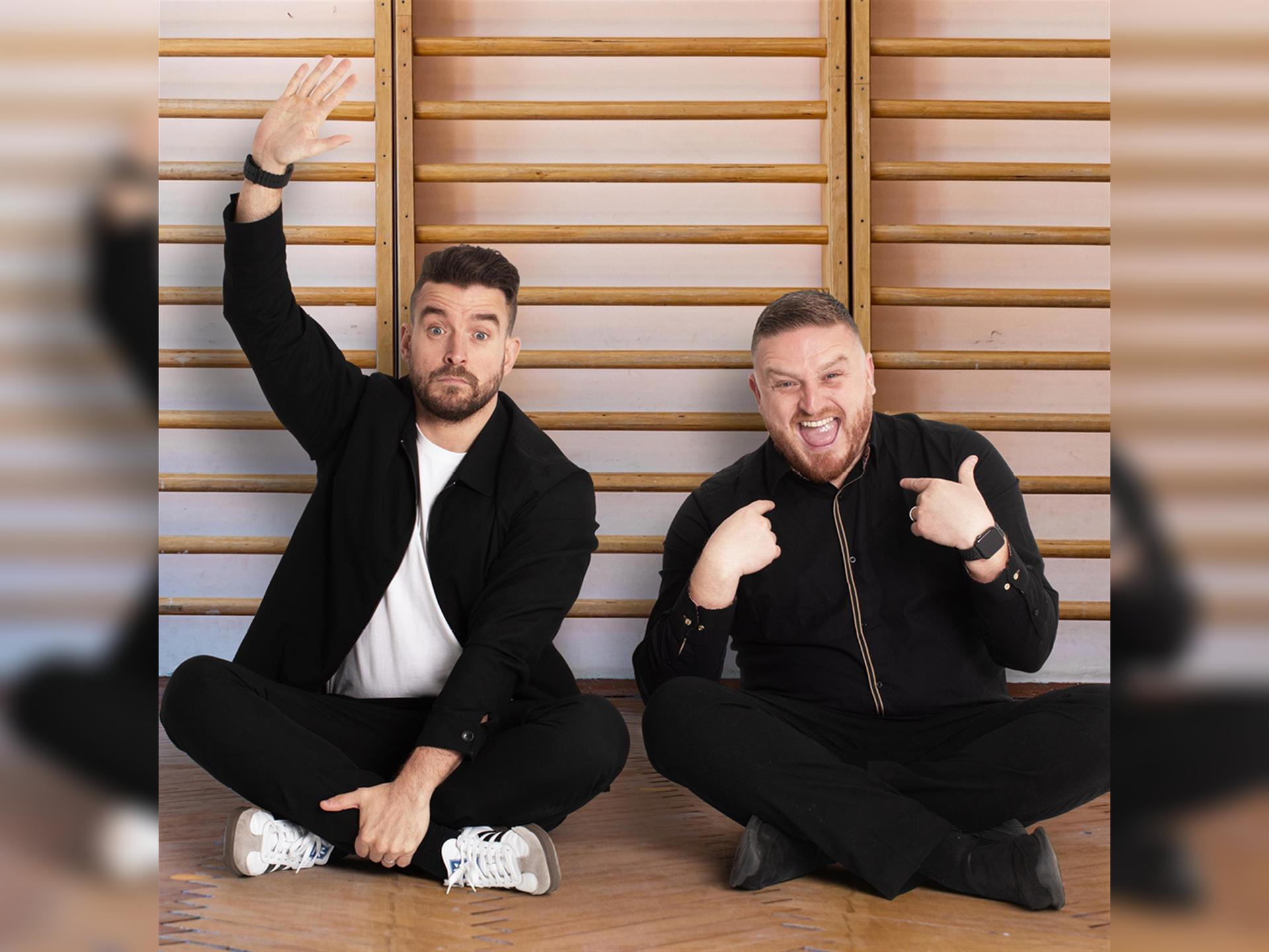 Two Mr P's in a Podcast Live