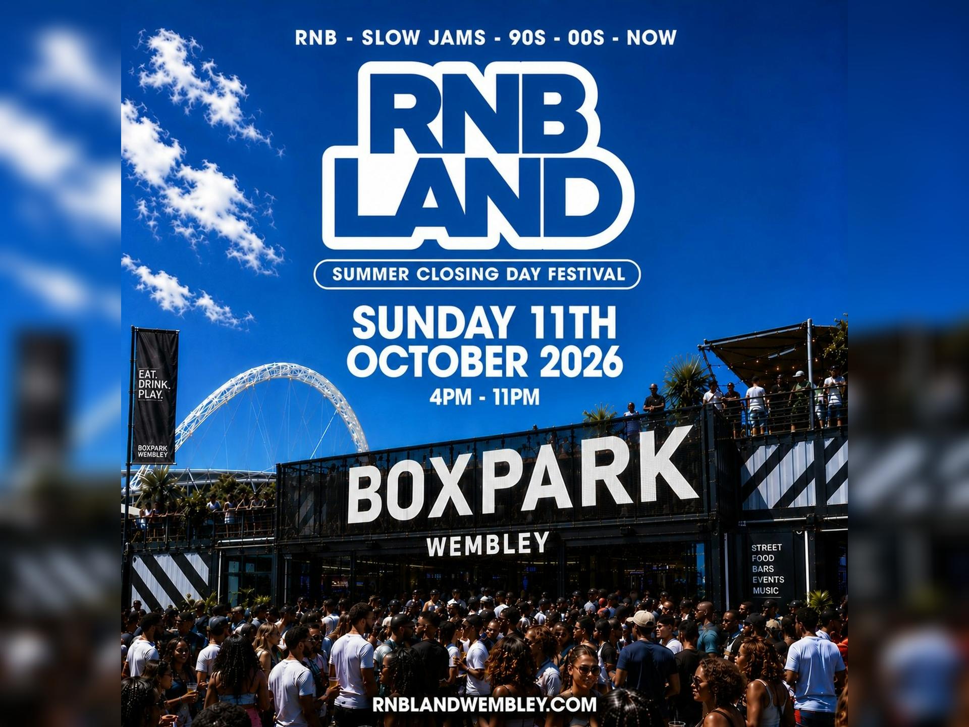 Rnbland - London's Summer Closing Rnb Day Party