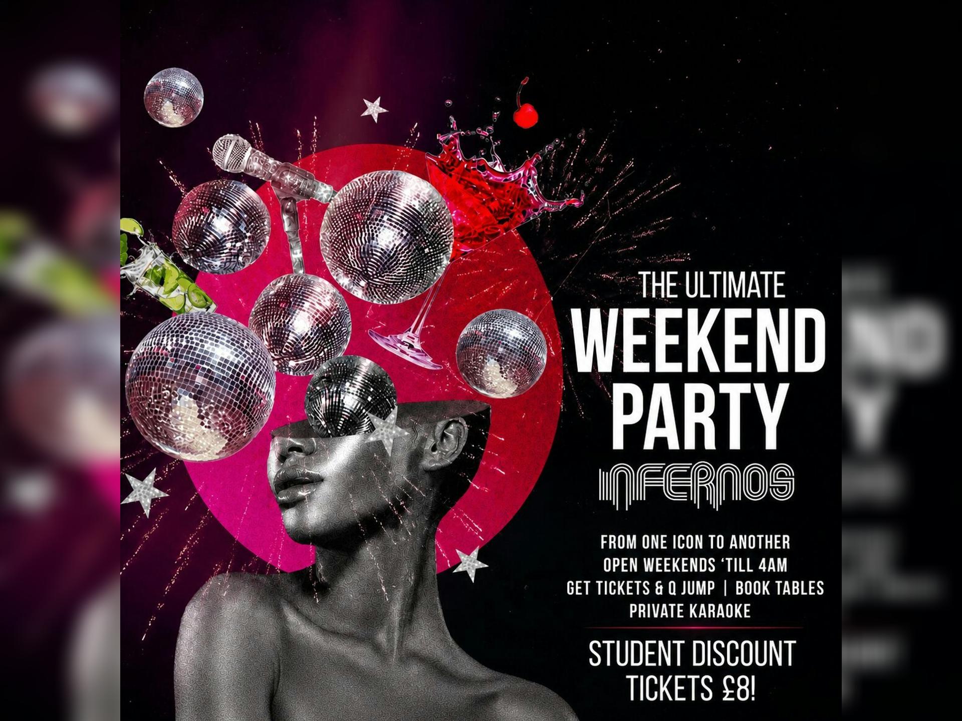 Big Friday Pop Party at Infernos