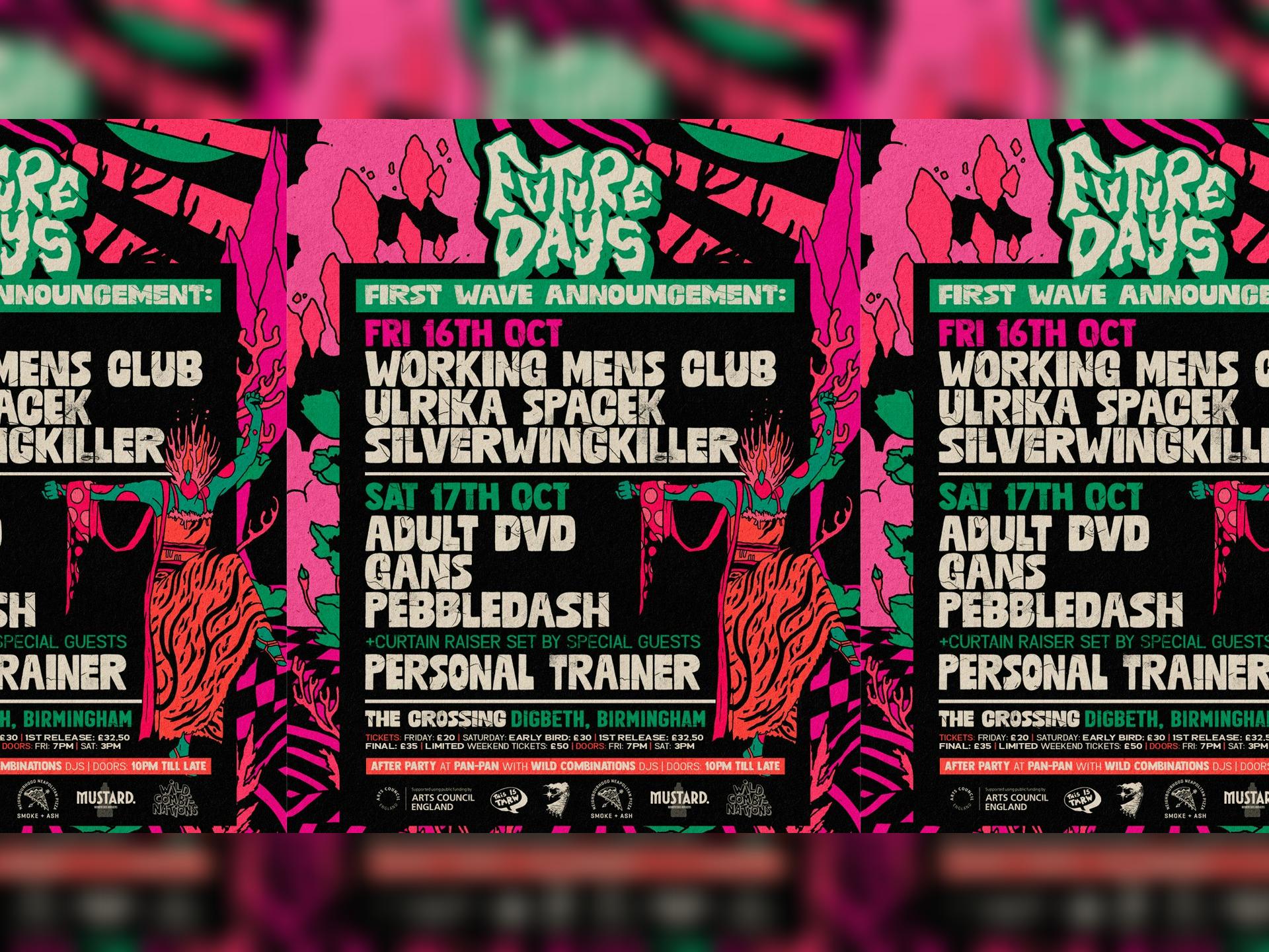 Future Days W/ Warmduscher, Adult Dvd, Gans + More