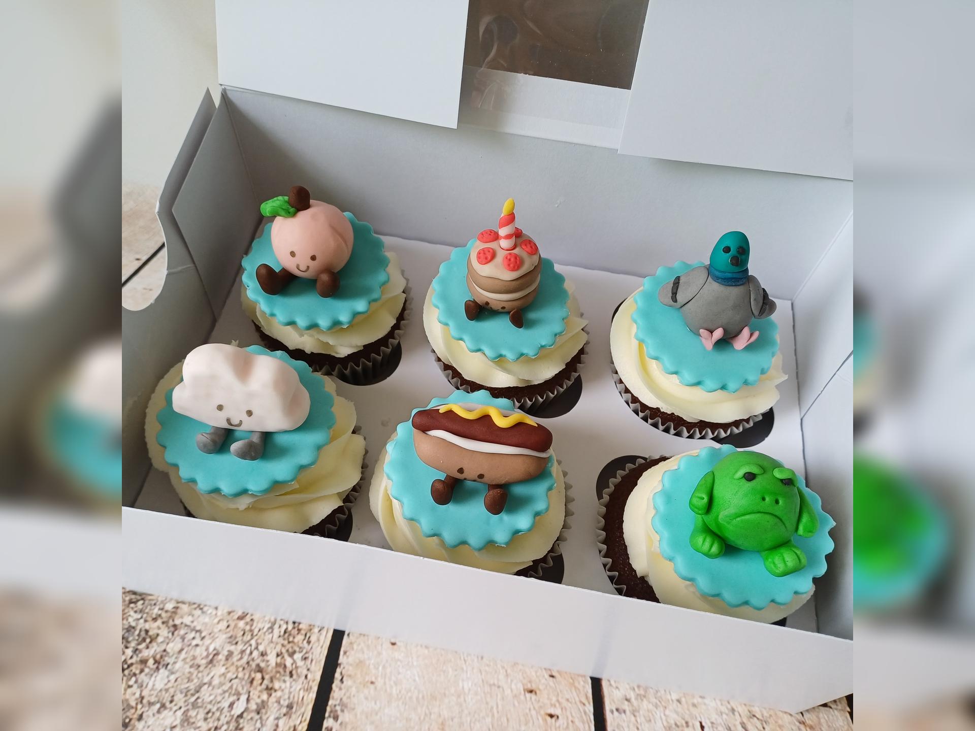 Jelly Cat-Inspired Cupcakes