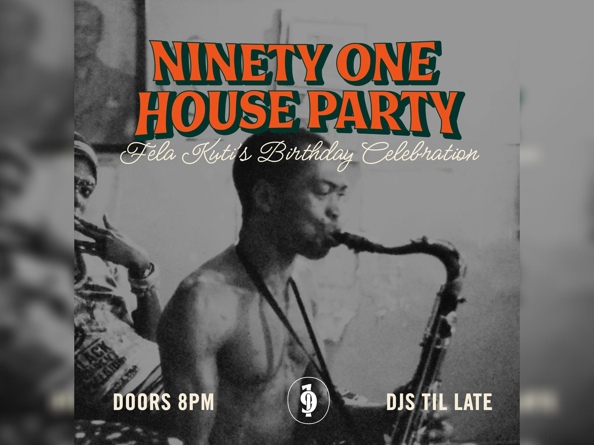 Renditions: Fela Kuti Special + Resident Djs