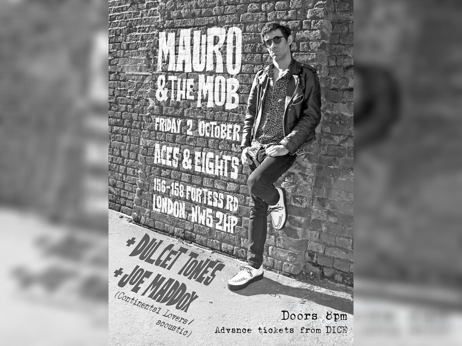 Mauro & the Mob + Dulcet Tones + Joe Maddox