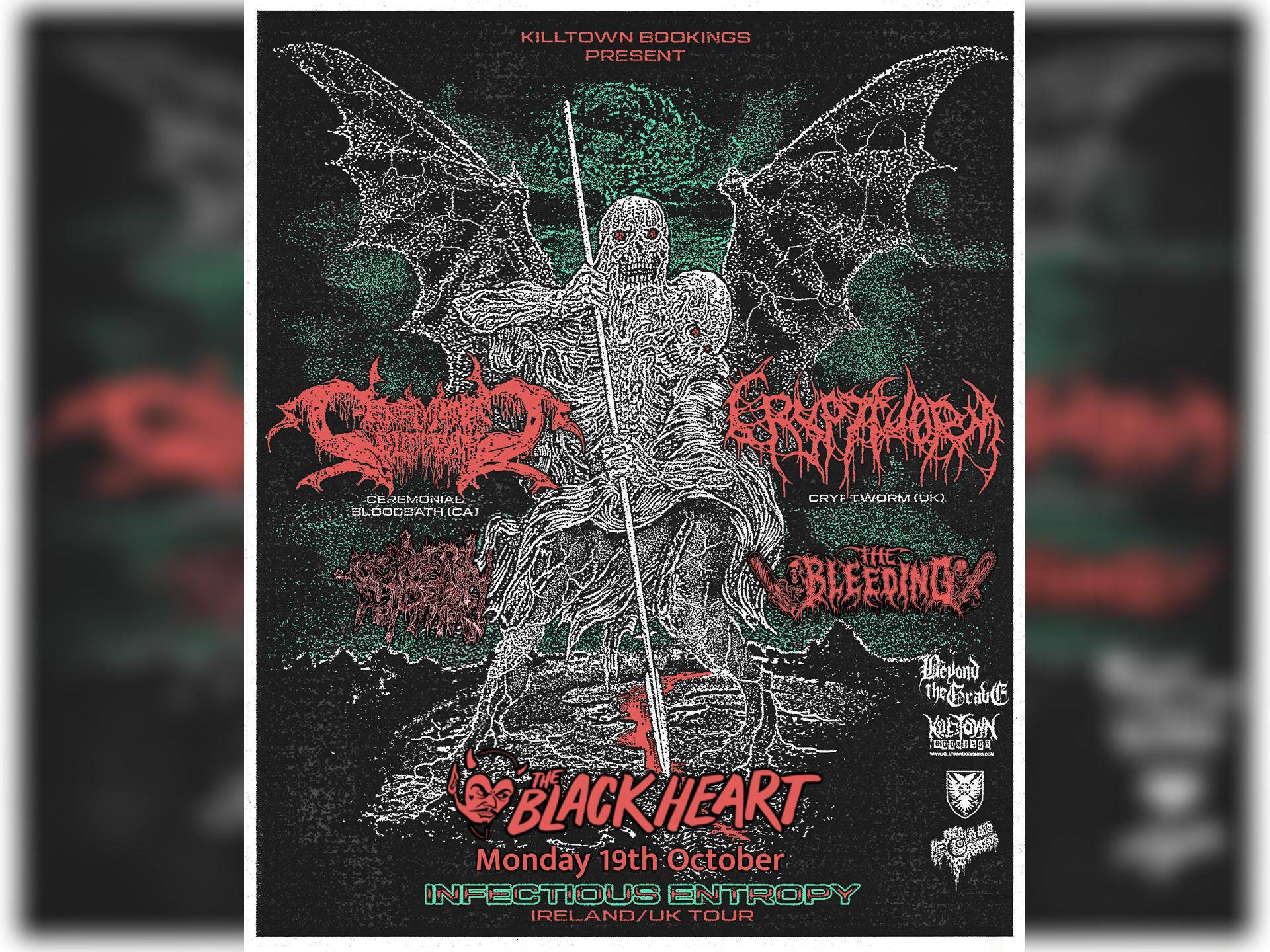 Ceremonial Bloodbath + Cryptworm