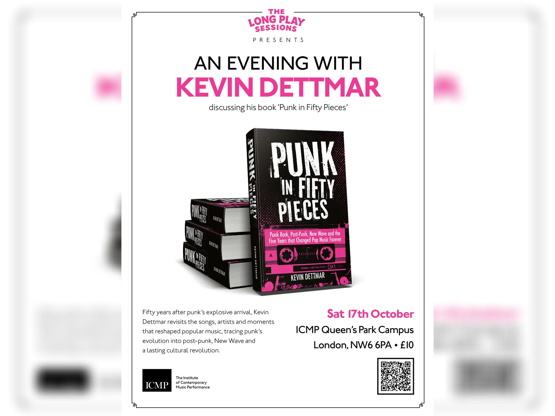 Kevin Dettmar: in Conversation & Book Signing With Jon King (Gang of Four)