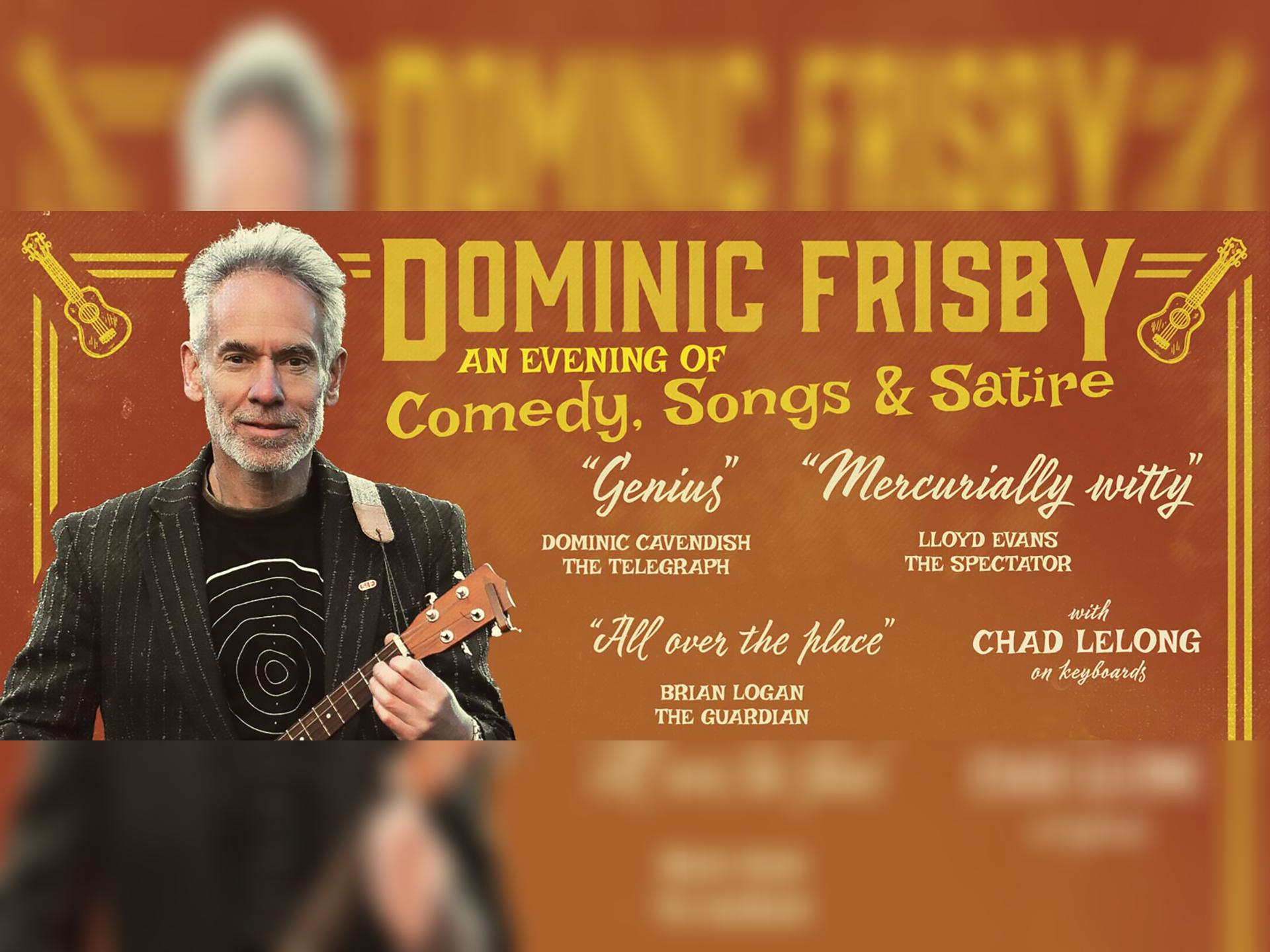 Dominic Frisby: An Evening of Comedy, Songs & Satire