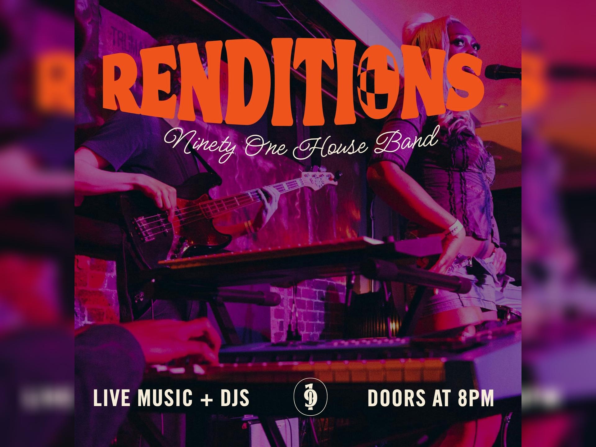 Renditions: House Band Classics + Djs