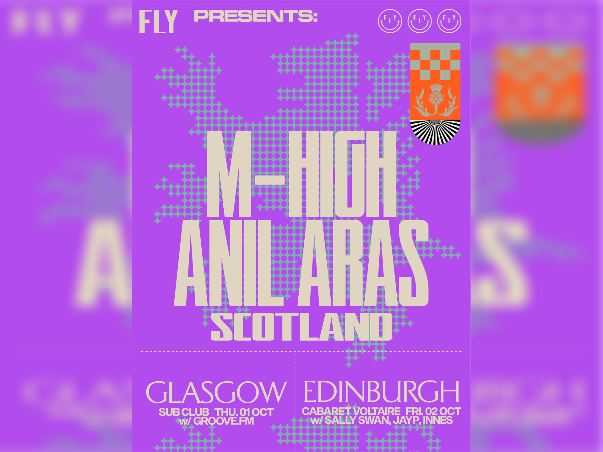 Fly M-High & Anil Aras Edinburgh