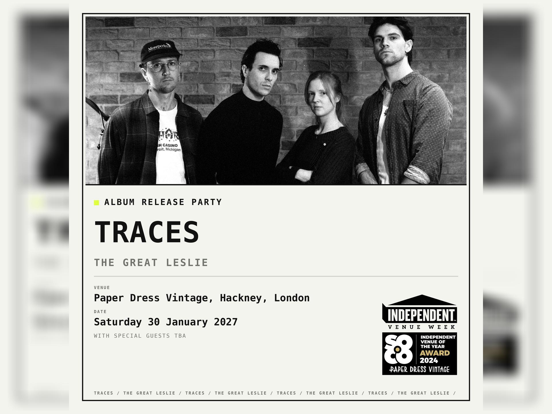 Ivw27: the Great Leslie (Album Launch) + Special Guests