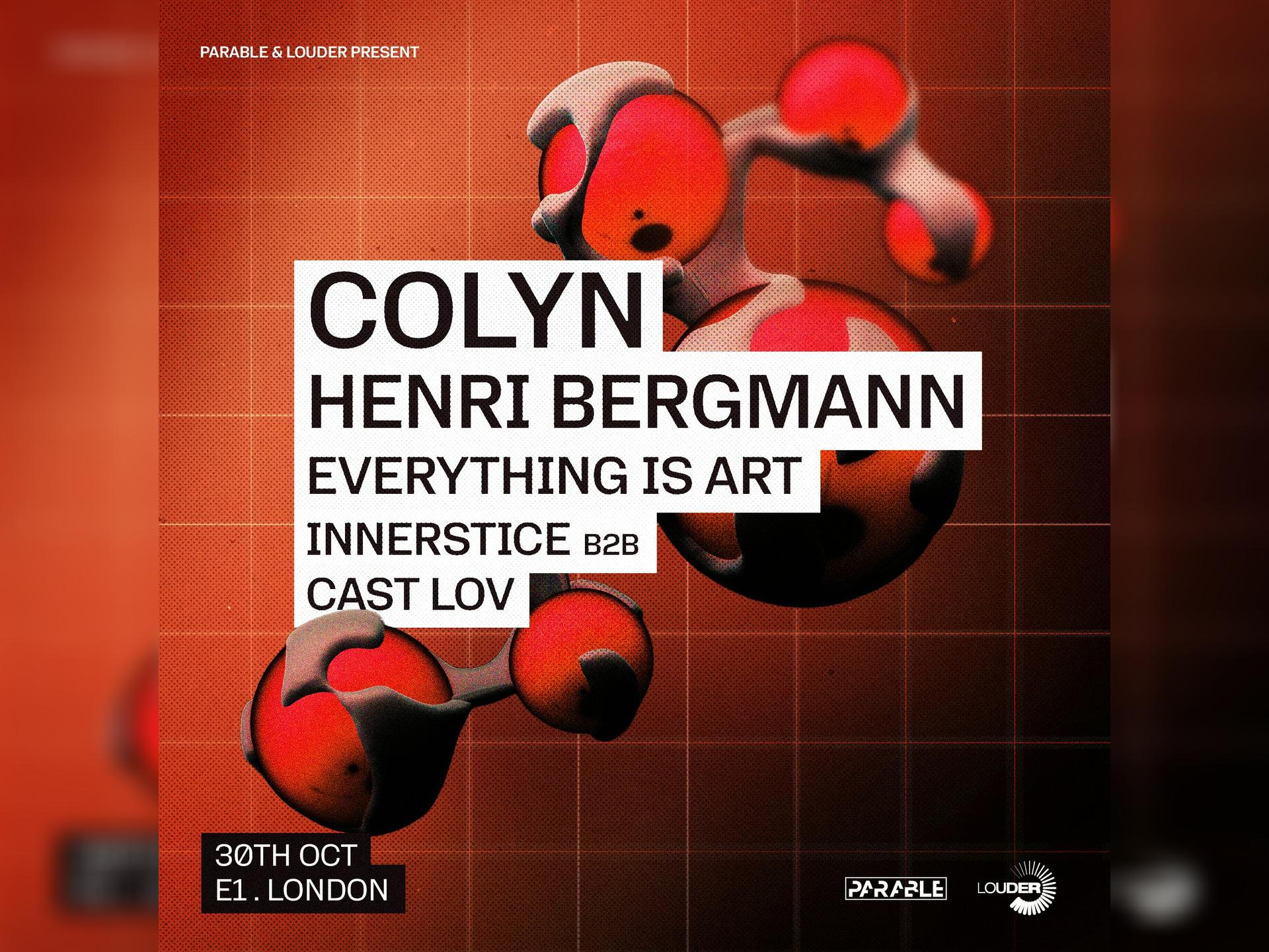 Parable & Louder Halloween: Colyn, Henri Bergmann
