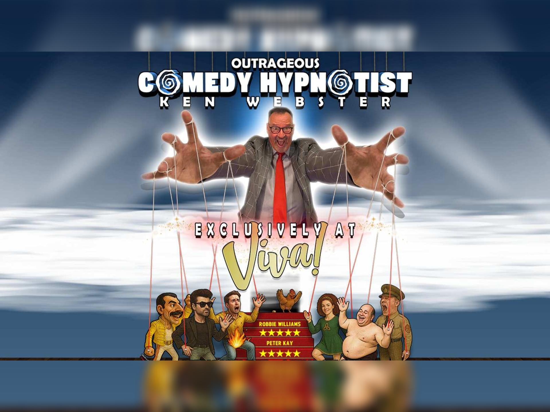 Ken Webster - Outrageous Comedy Hypnotist!