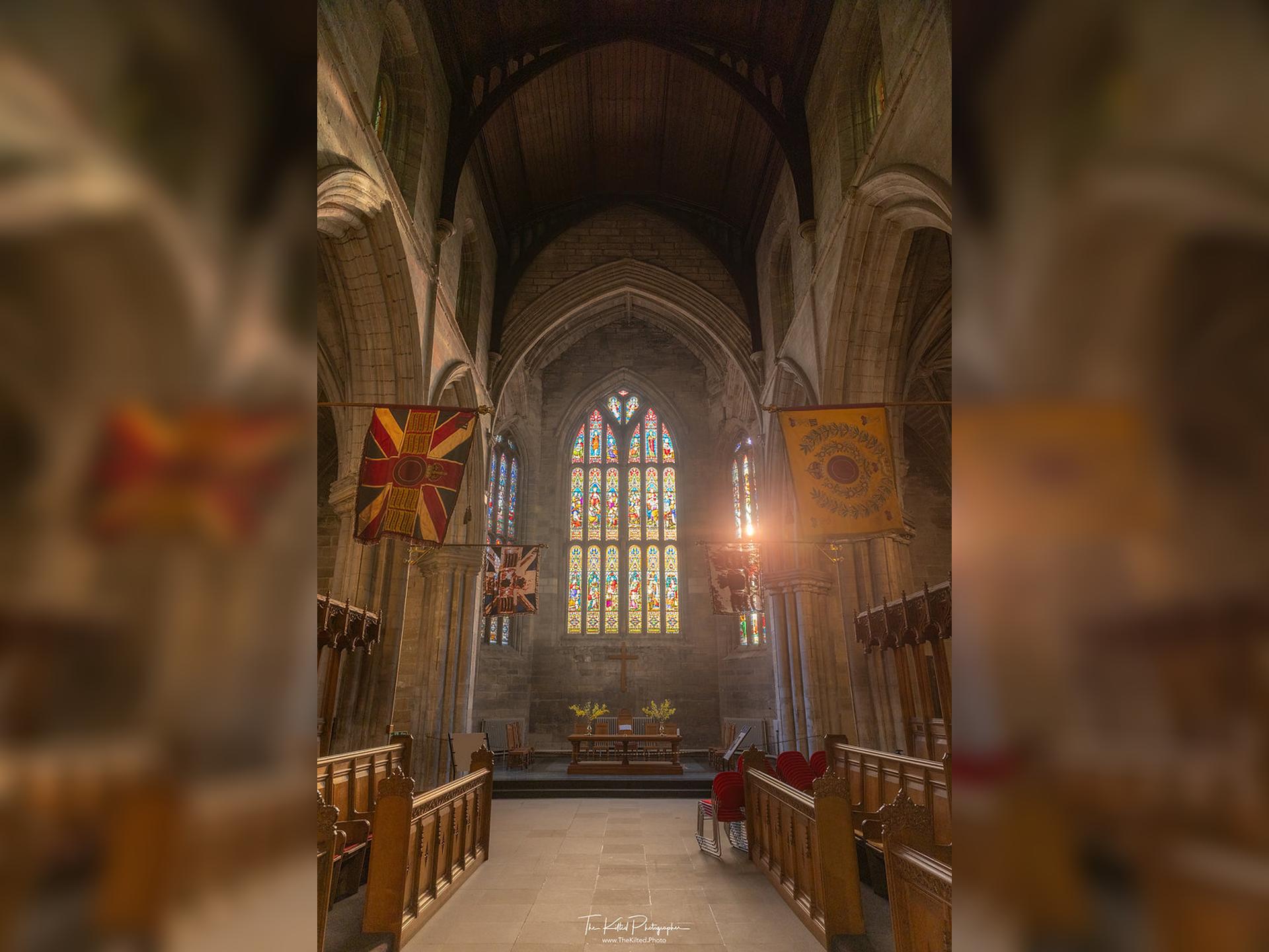 Immersive Silent Candlelit Yoga at the Church of the Holy Rude
