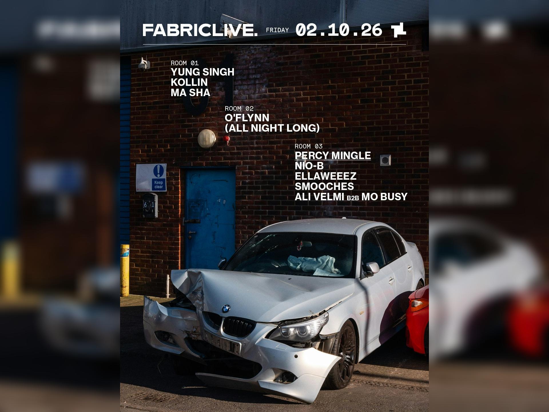 Fabriclive: Yung Singh, O'Flynn, Kollin, Ma Sha