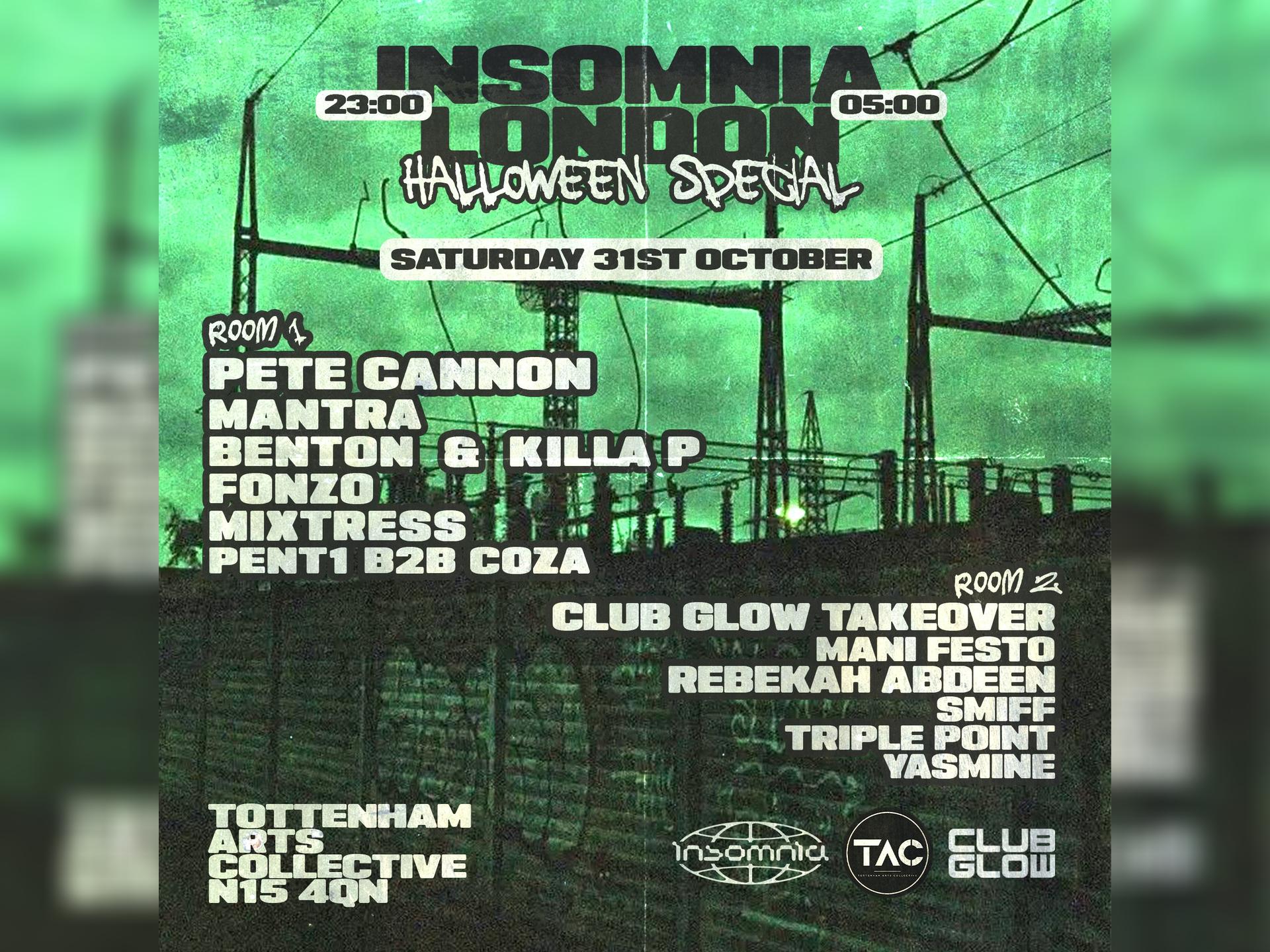 Insomnia London: Halloween Special