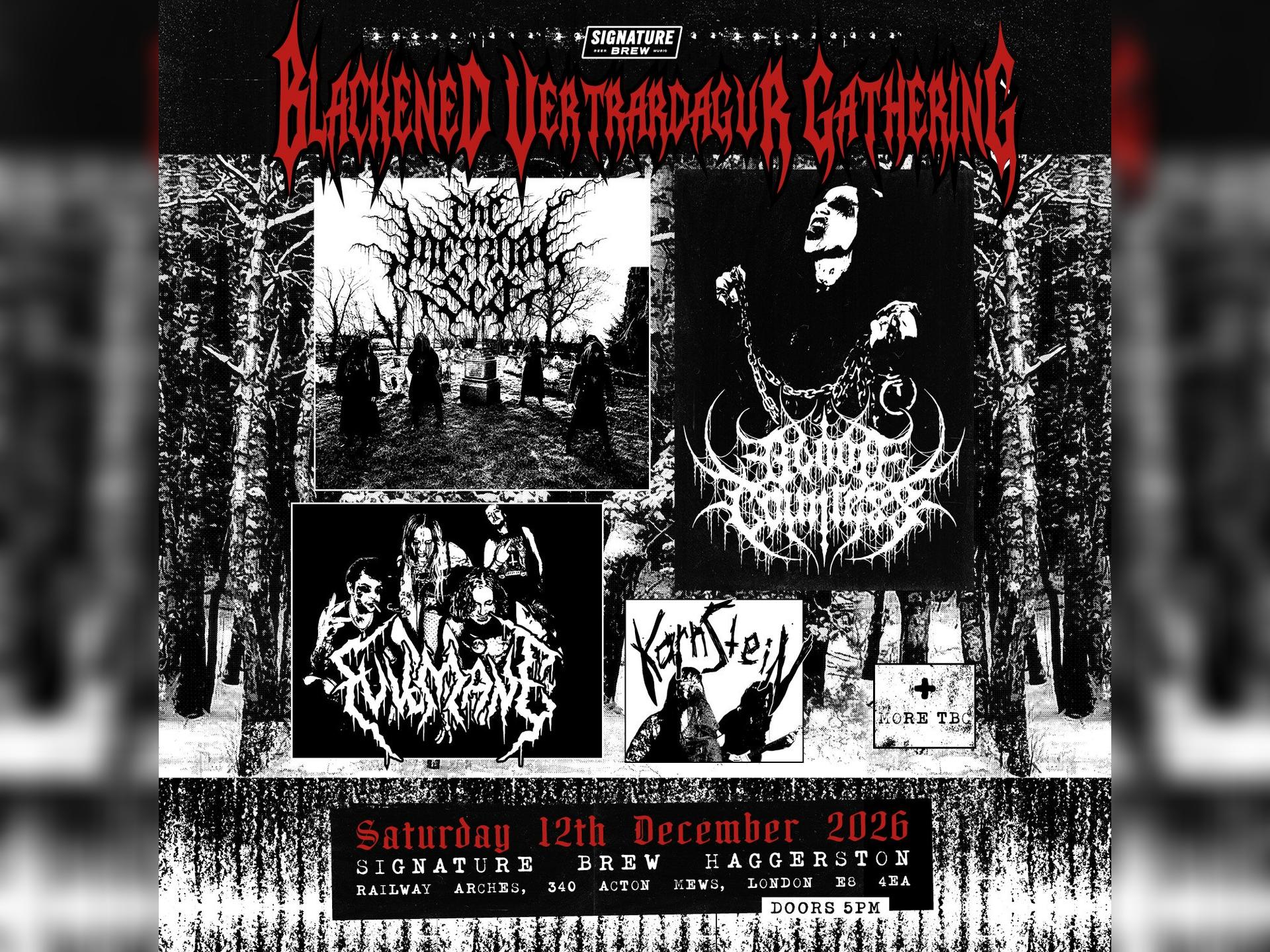 Blackened Vertrardagur Gathering London