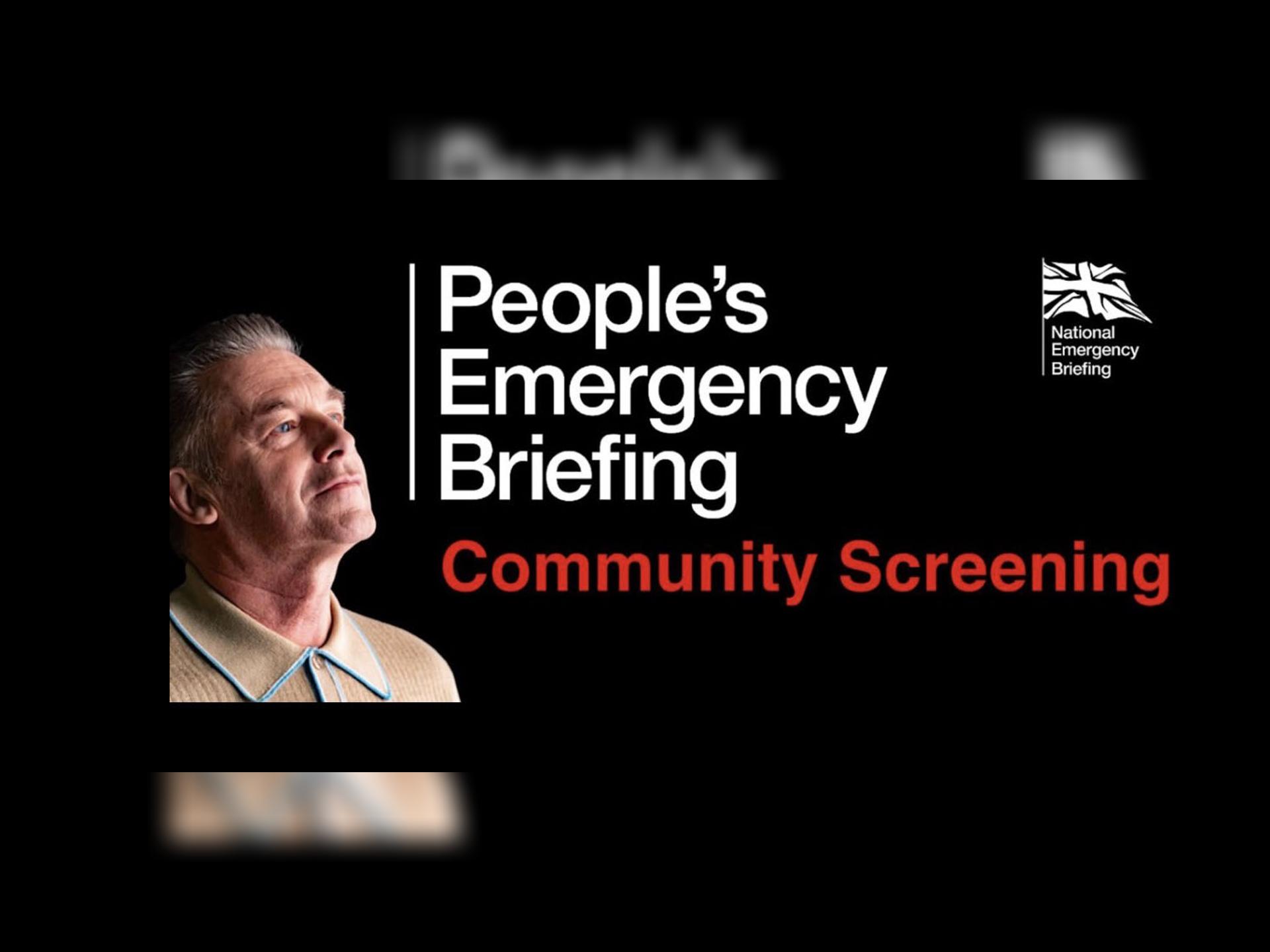 People's Emergency Briefing