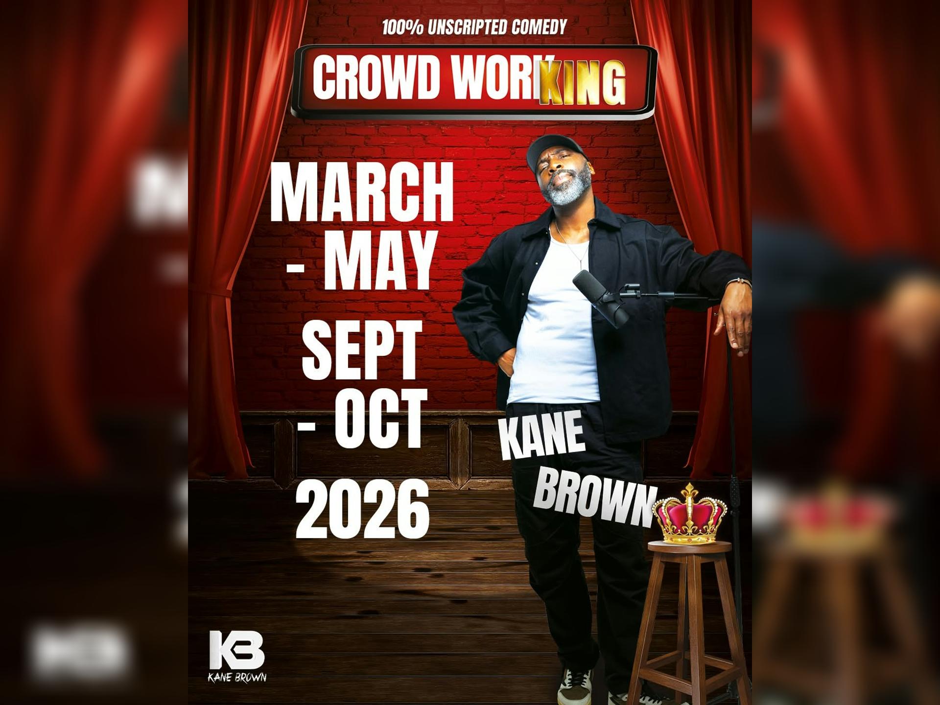 Kane Brown Crowd Work King
