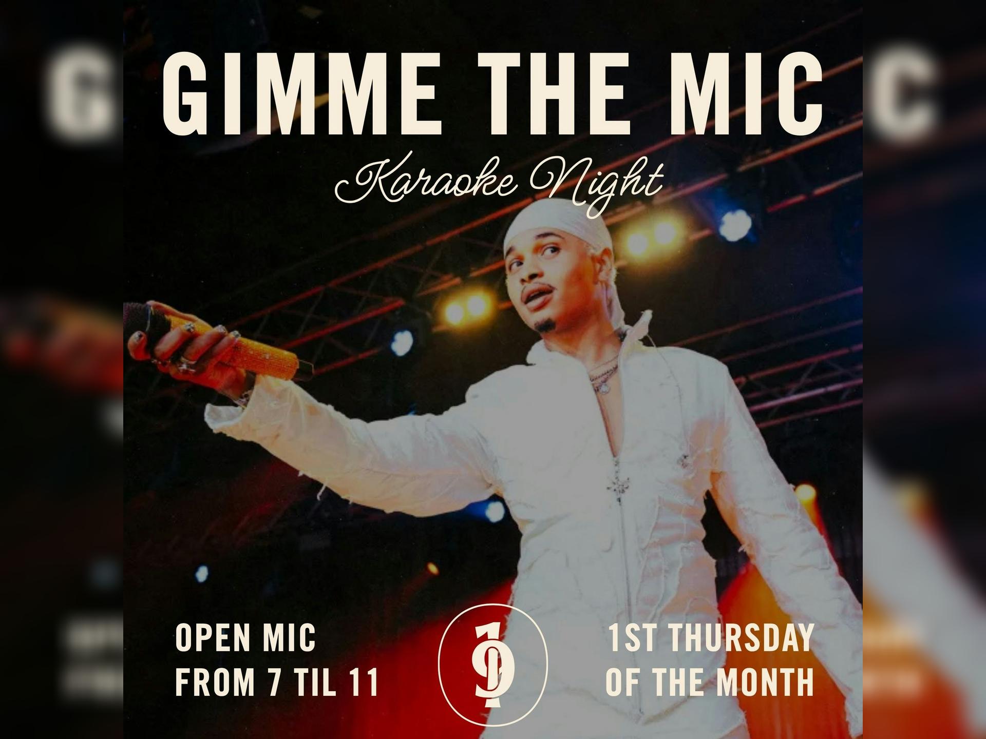 Gimme the Mic: Karaoke Night