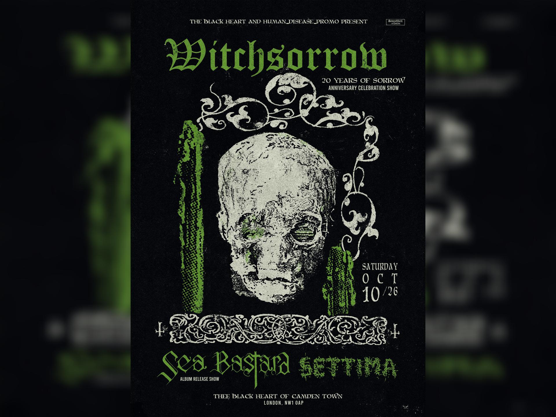 Witchsorrow - "20 Years of Sorrow" + Sea Bastard