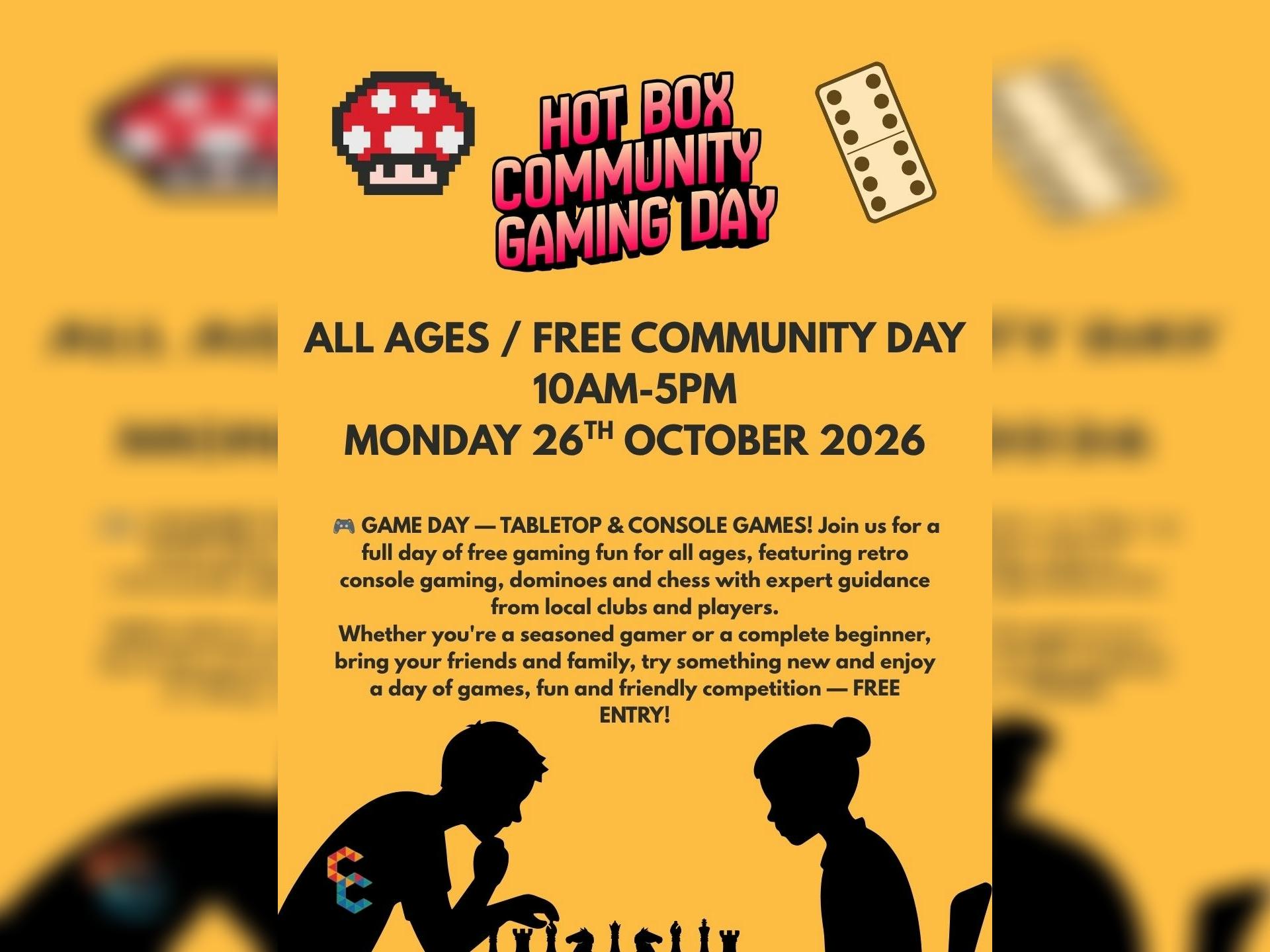 Gaming Taster Day / Retro Gaming, Dominoes, Chess