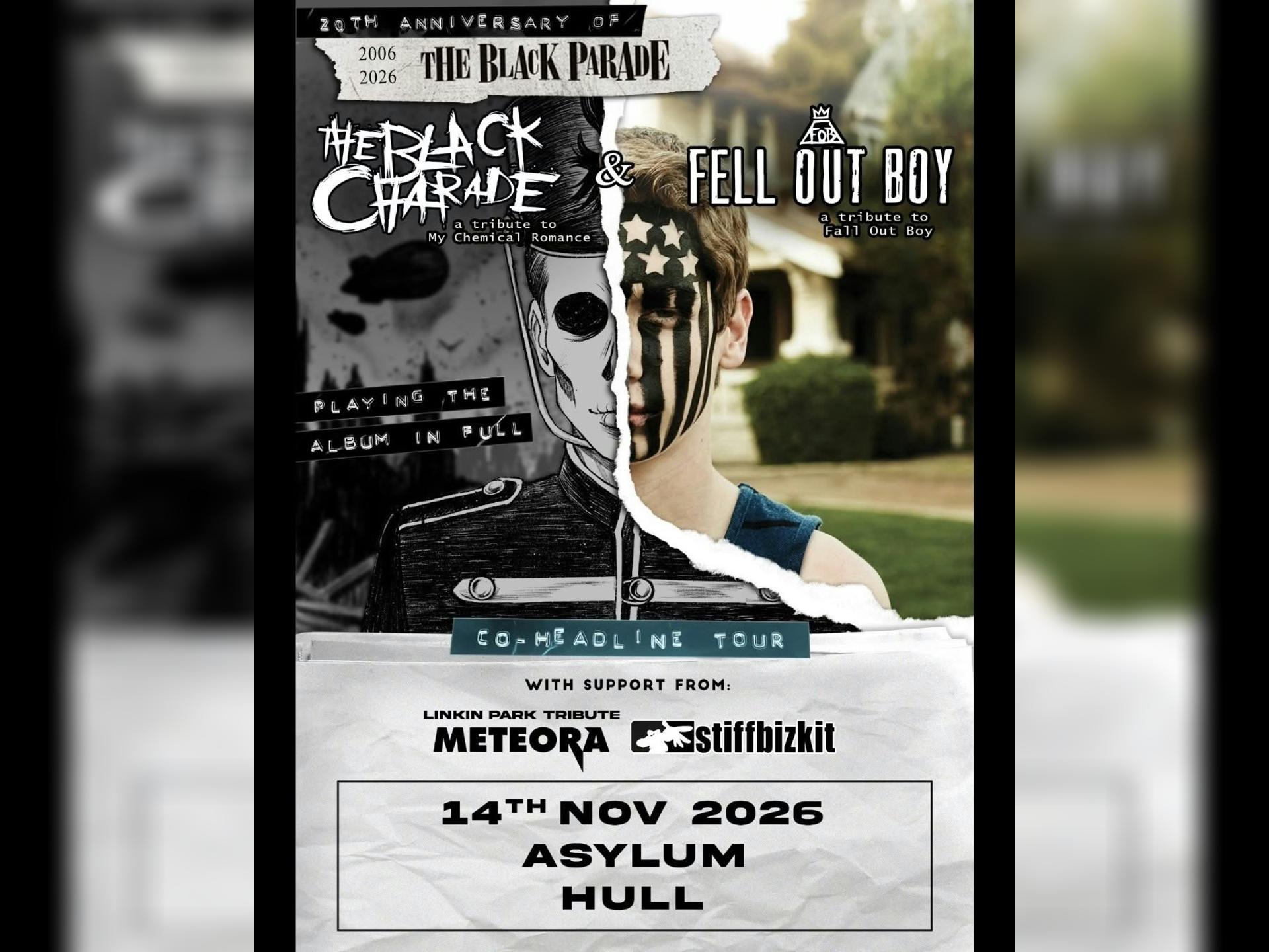 The Black Charade & Fellout Boy