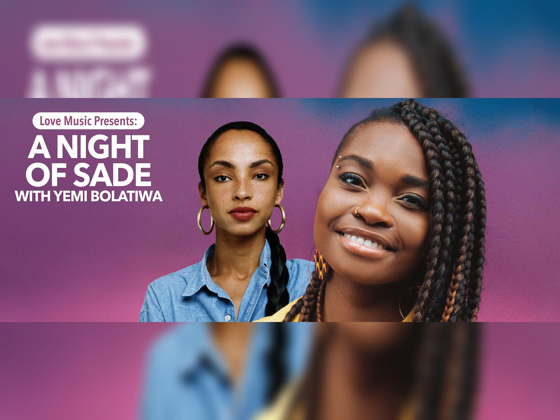 A Night of Sade With Yemi Bolatiwa