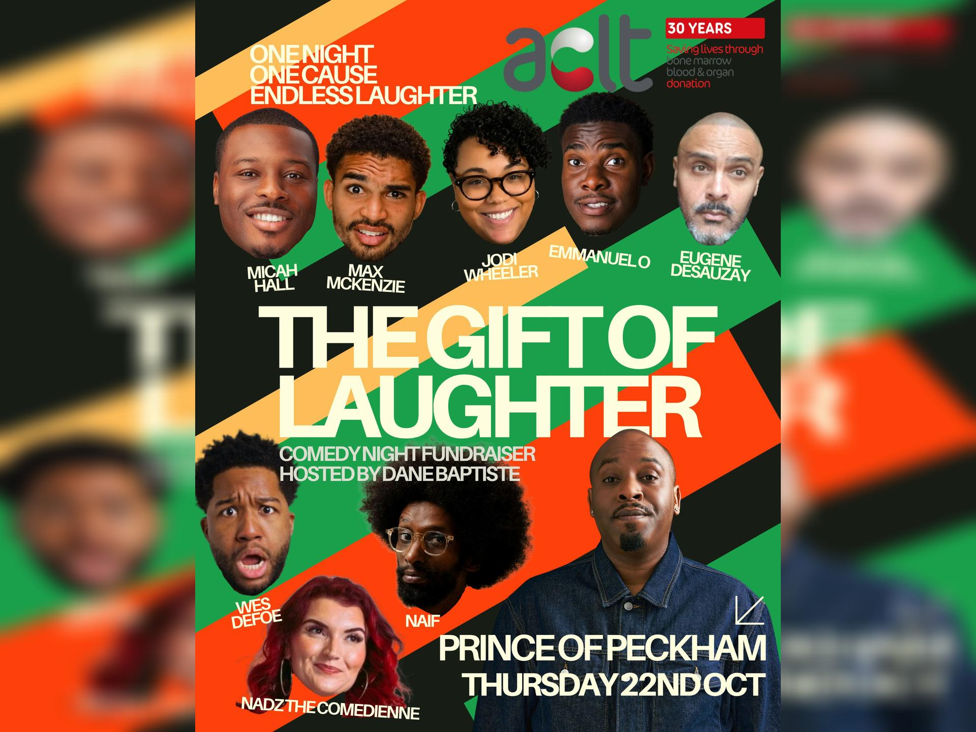 The Gift of Laughter: Aclt Fundraiser