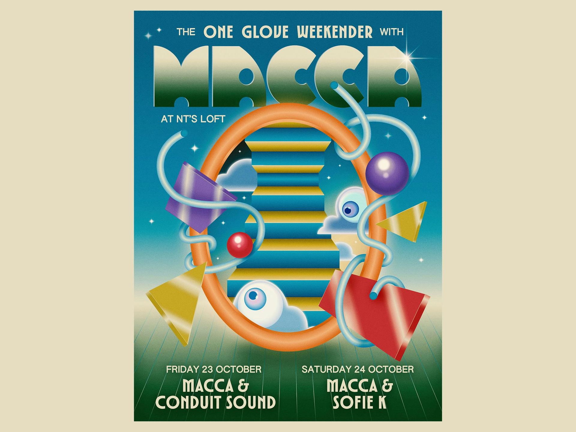 The One Glove Weekender With Macca & Conduit Sound