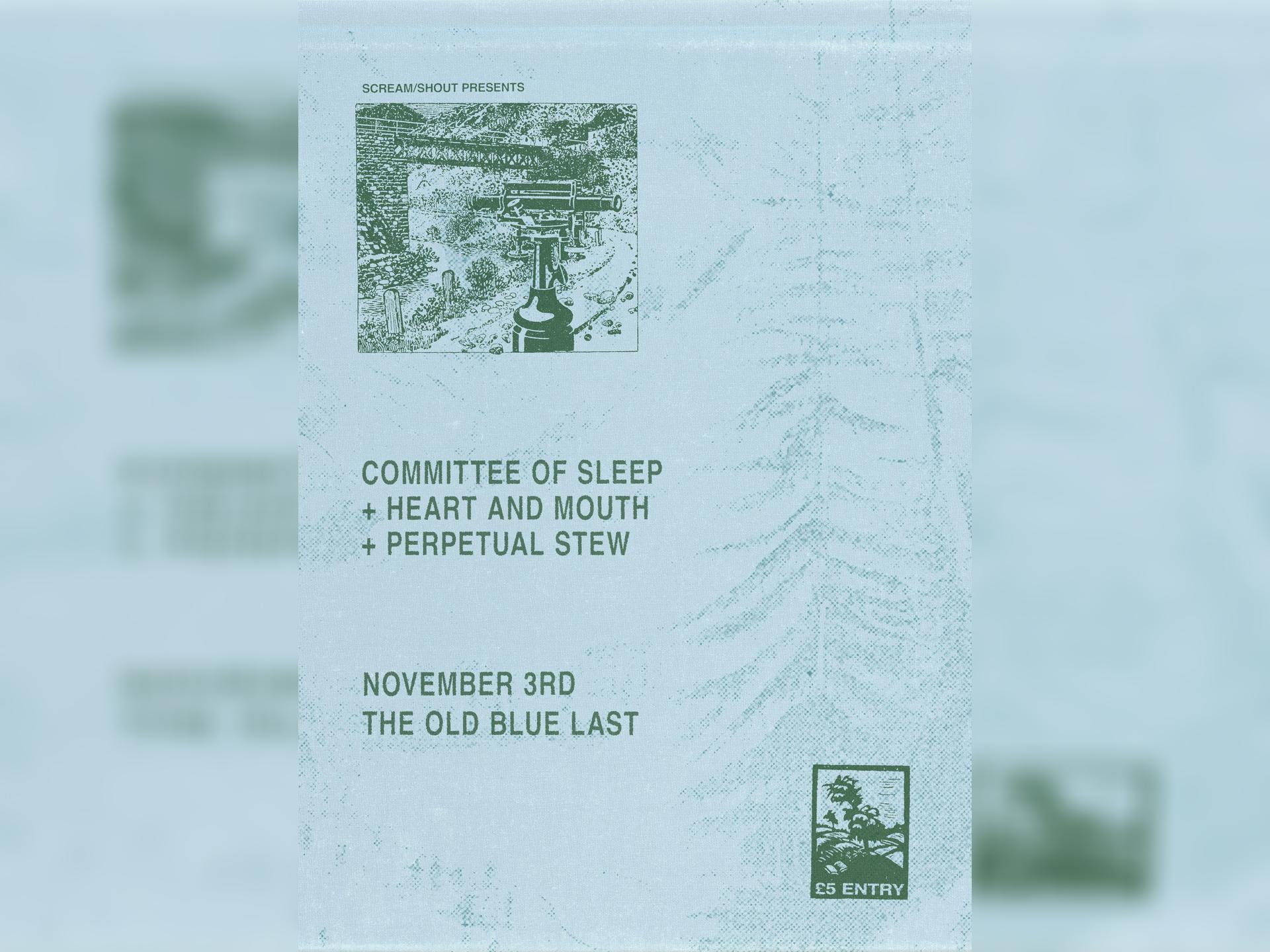 Committee of Sleep / Heart and Mouth / Perpetual Stew