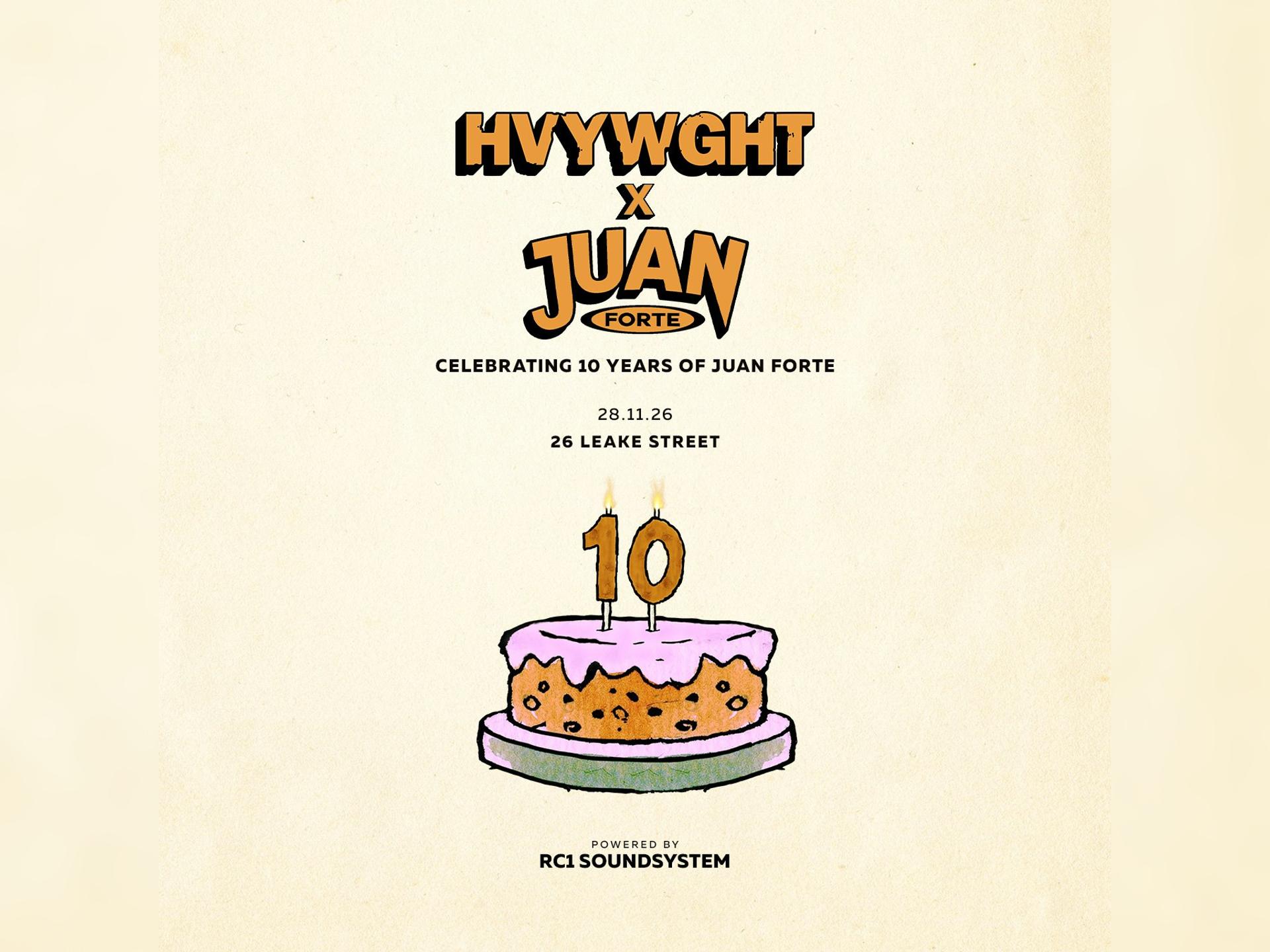 Hvywght: 10 Years of Juan Forte