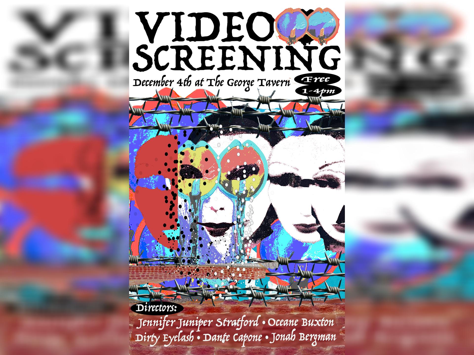 Video Screening: Jennifer Stratford, Oceane Buxton + More