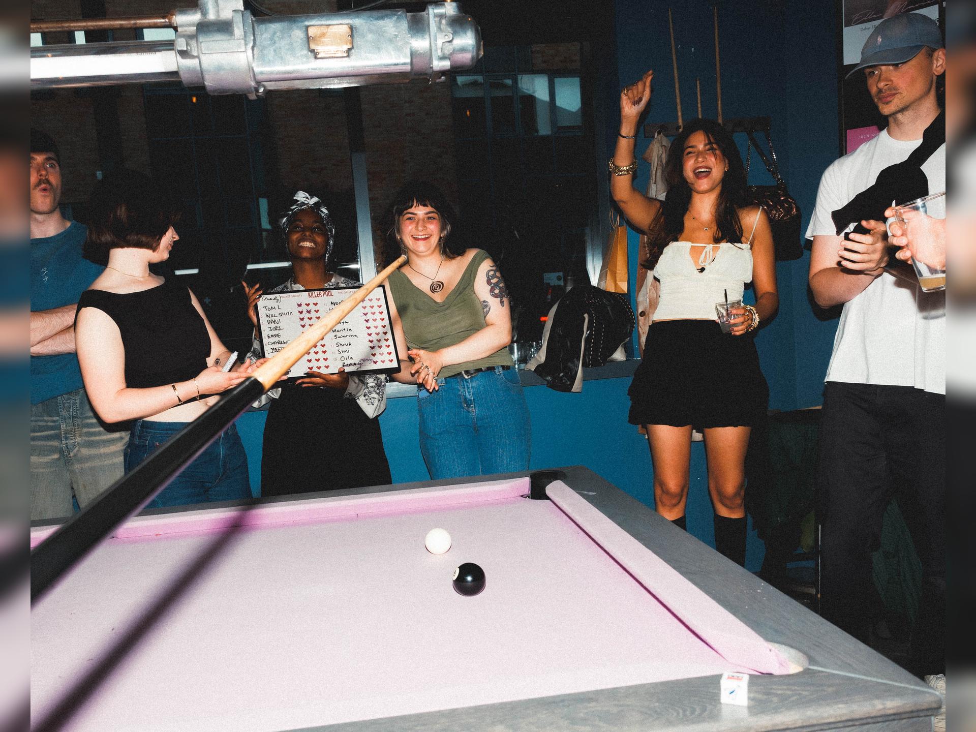 Pocket Society: Girls & Gays Pool Night
