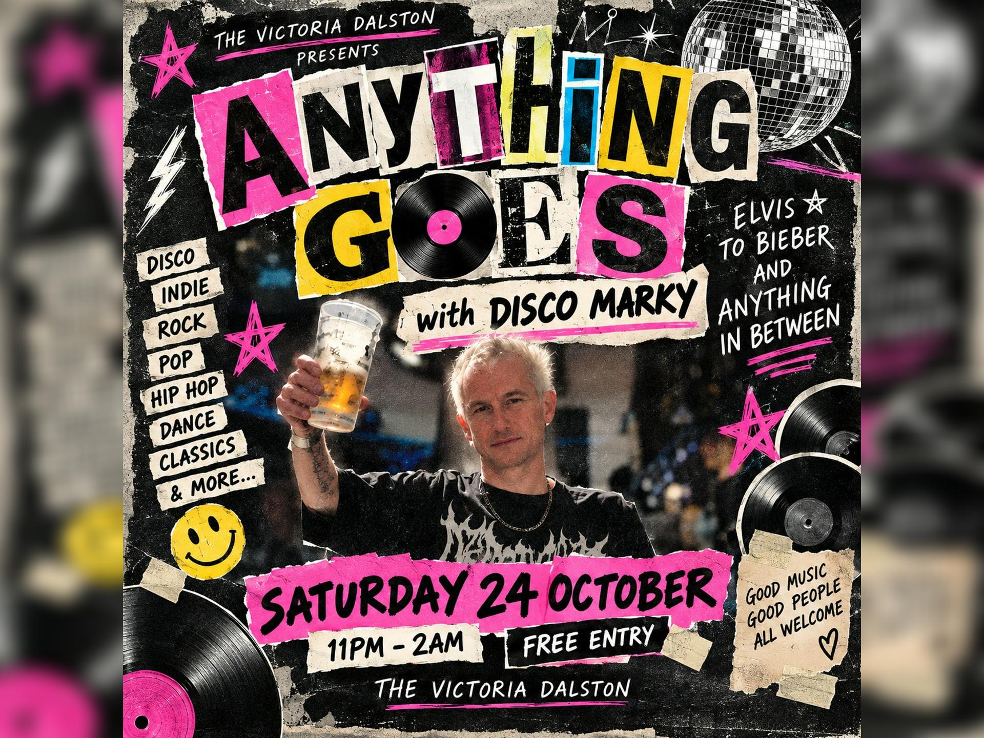 Anything Goes With Disco_Marky (Elvis to Bieber and Anything Inbetween)