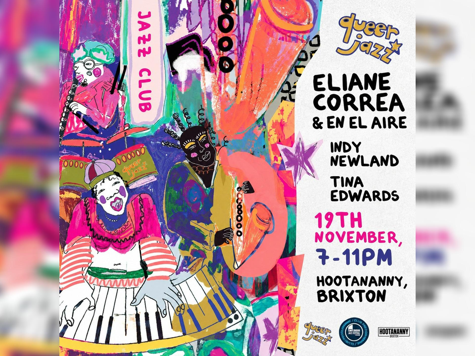Queer Jazz: Eliane Correa & En El Aire + Indy Newland + More