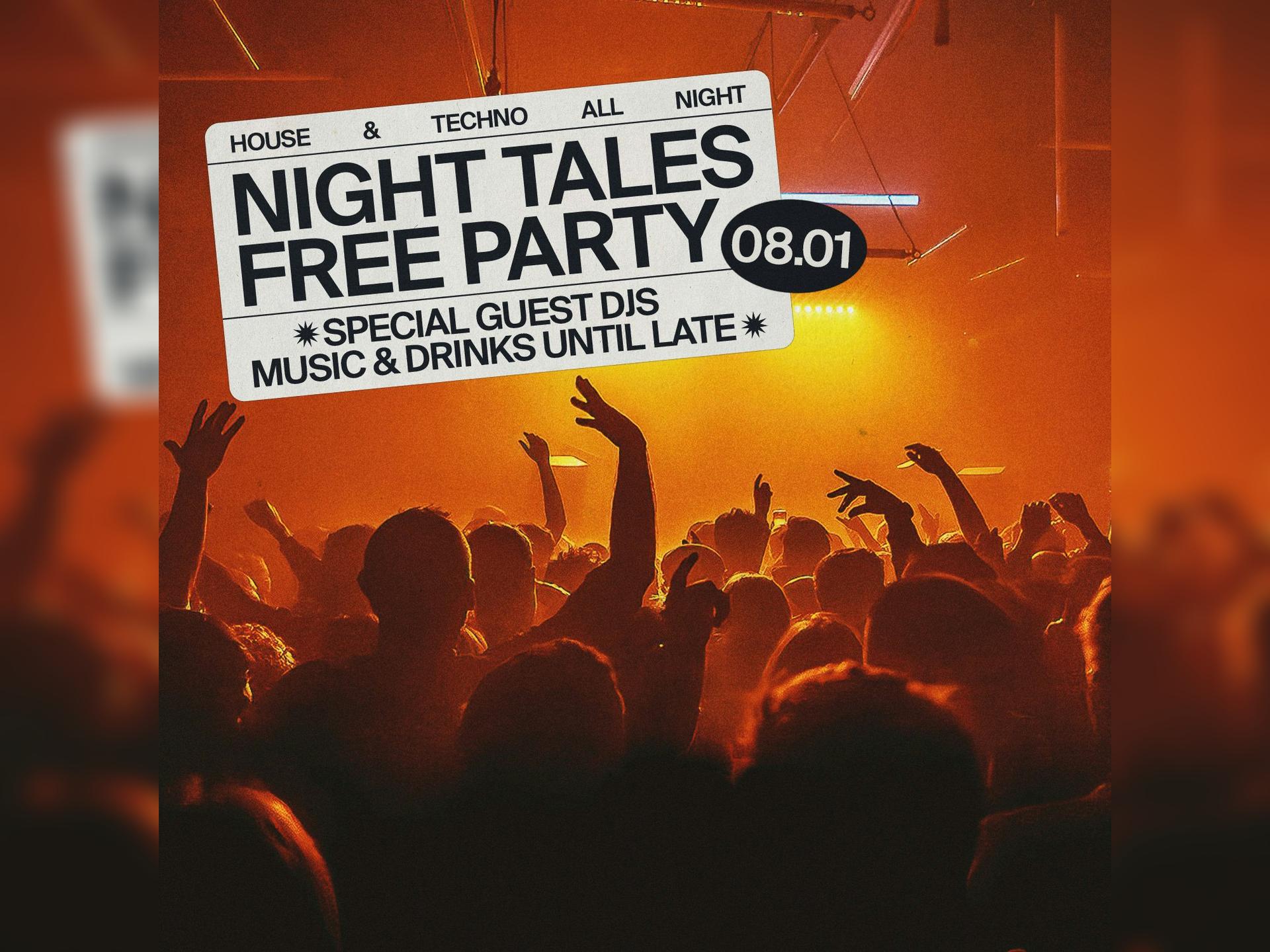 Night Tales: a Very Free New Year Party