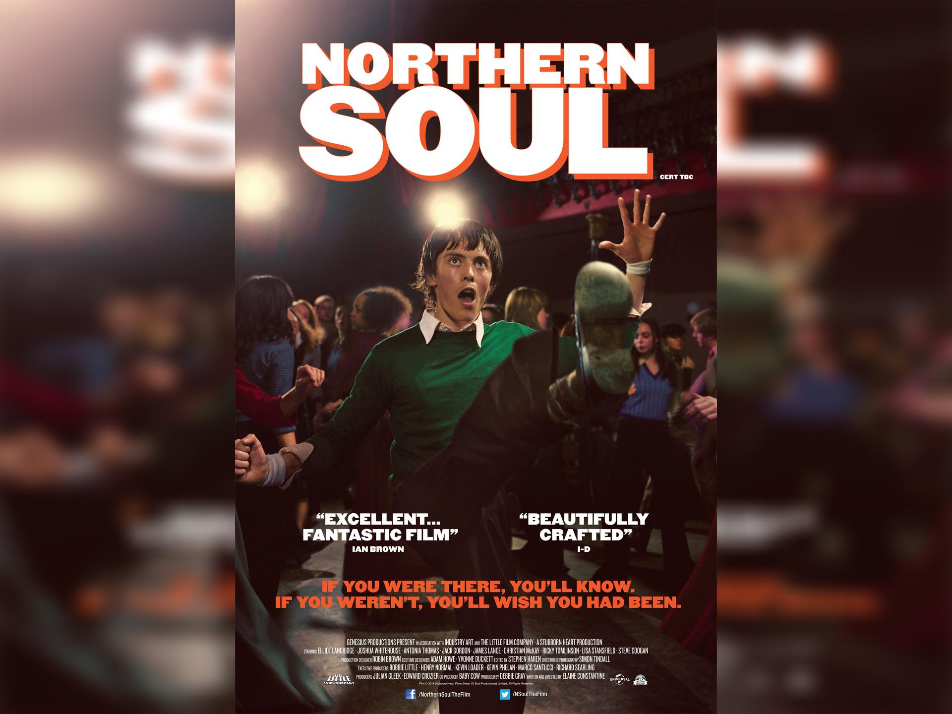 Northern Soul (15, 2014) Plus Q&a With Actor Claire Garvey Plus Northern Soul Disco With DJ Dean Finch