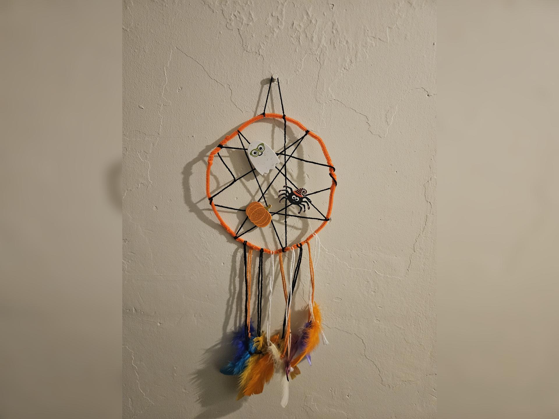 Craft Your Own Halloween Dream Catcher