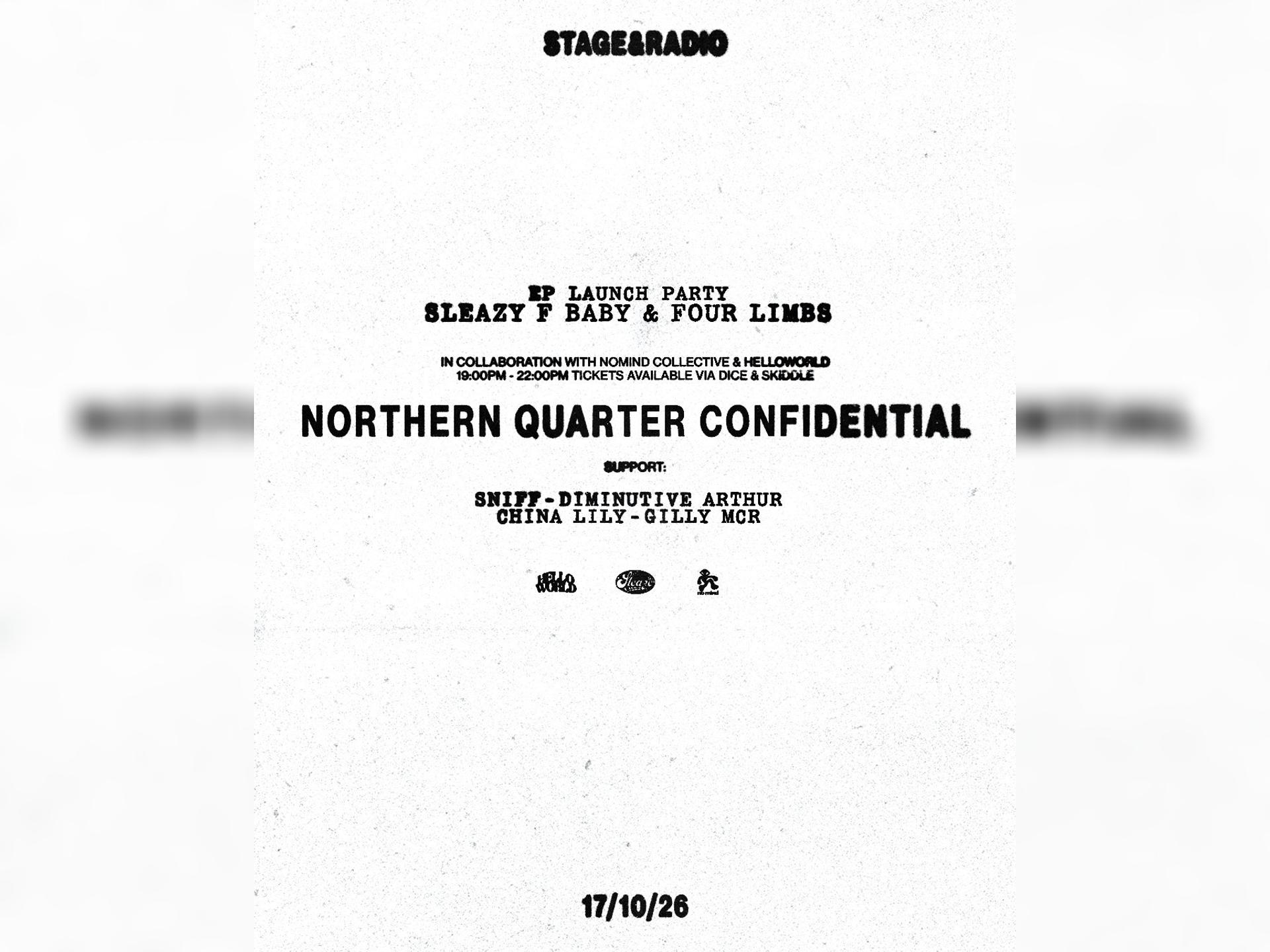 Northern Quarter Confidential Launch Party