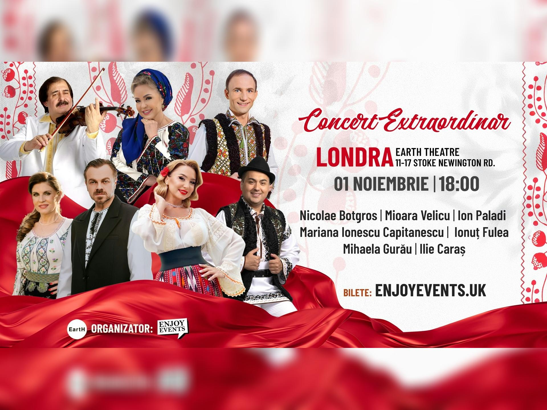Concert Extraordinar Nicolae Botgros, Mioara Velicu + More