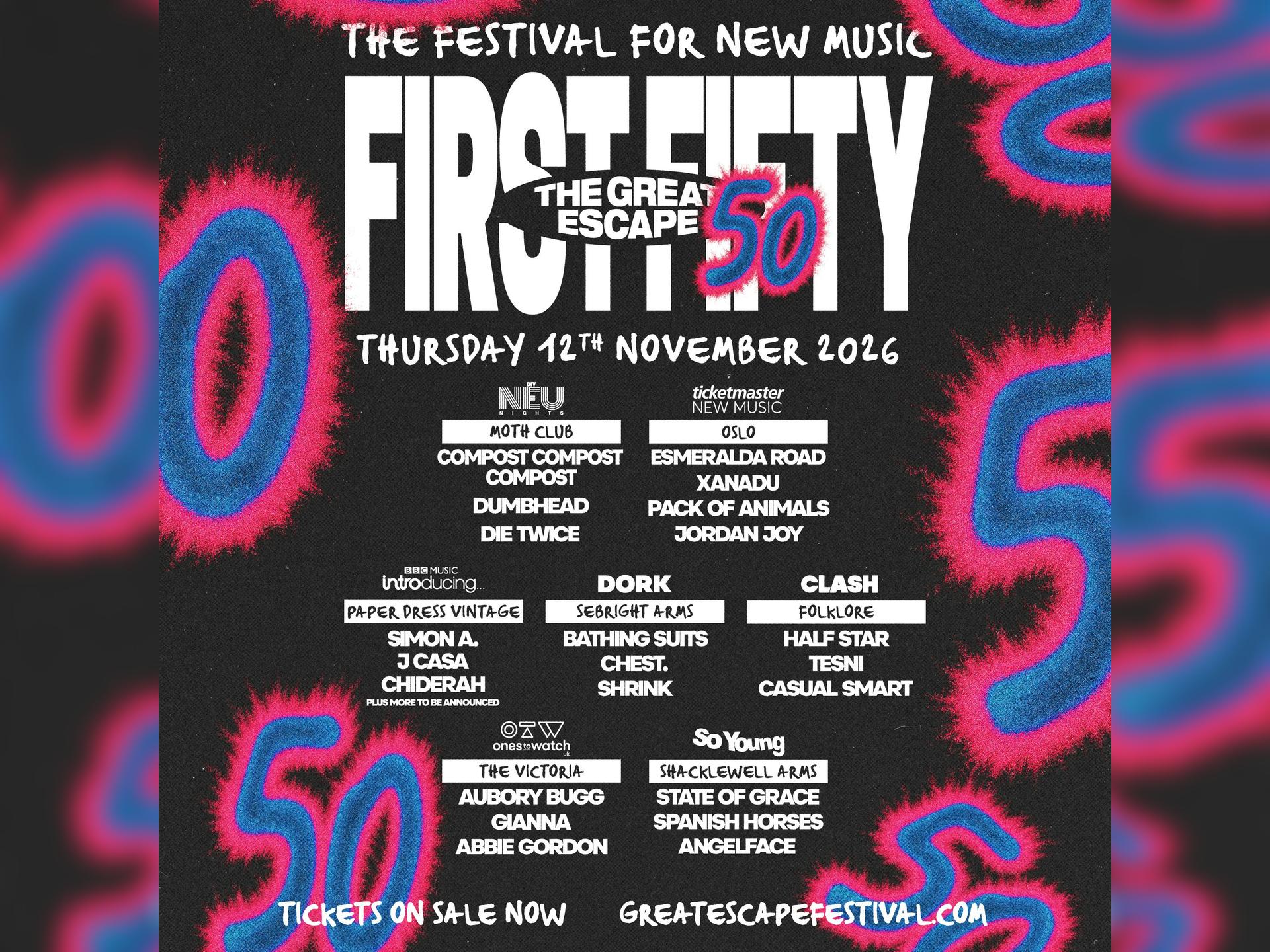 First Fifty: Simon a., J Casa, Chiderah