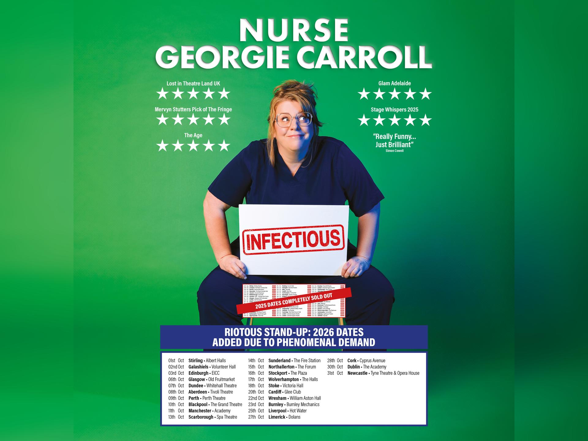 Nurse Georgie Carroll: Infectious