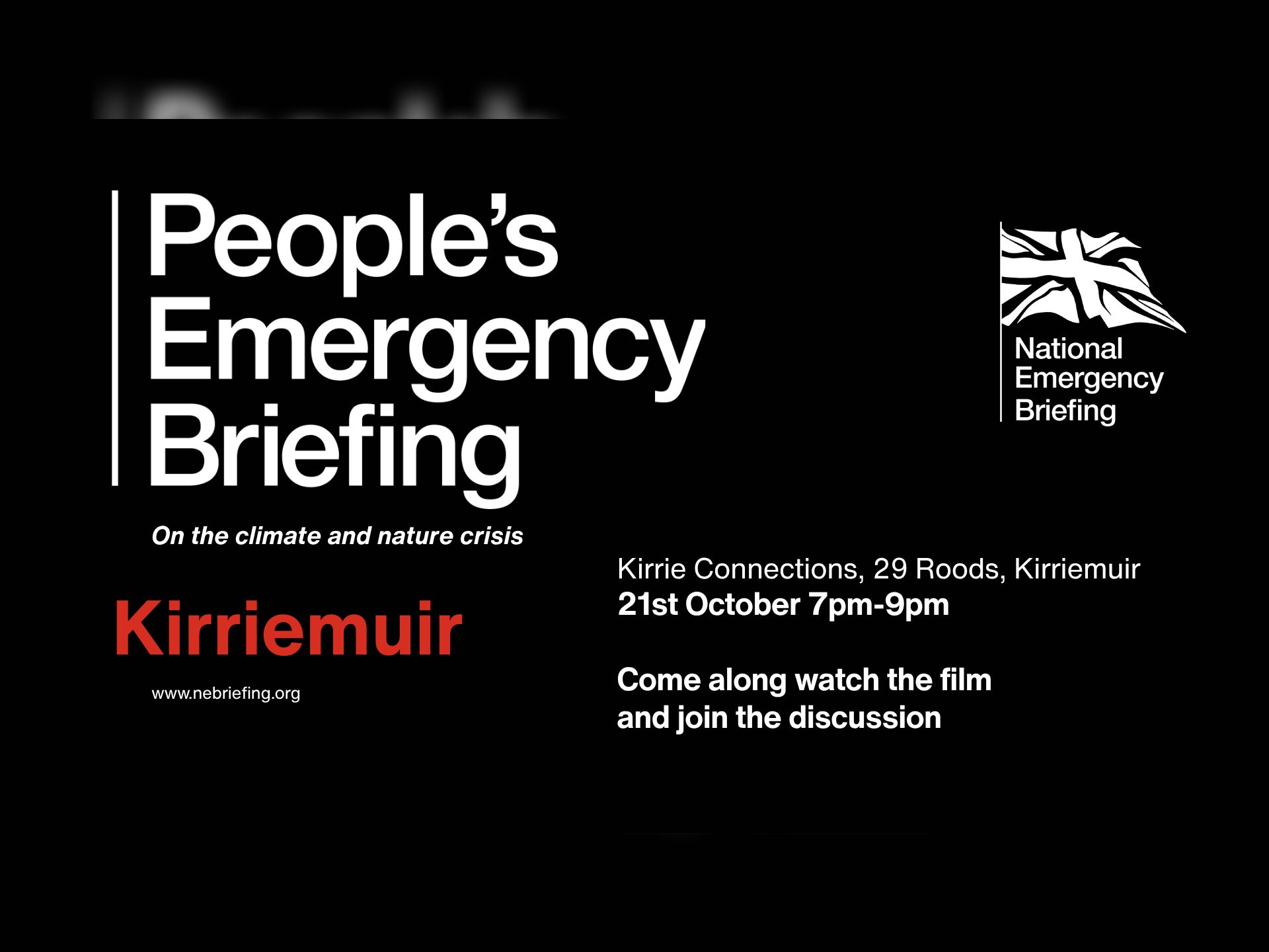 People's Emergency Briefing