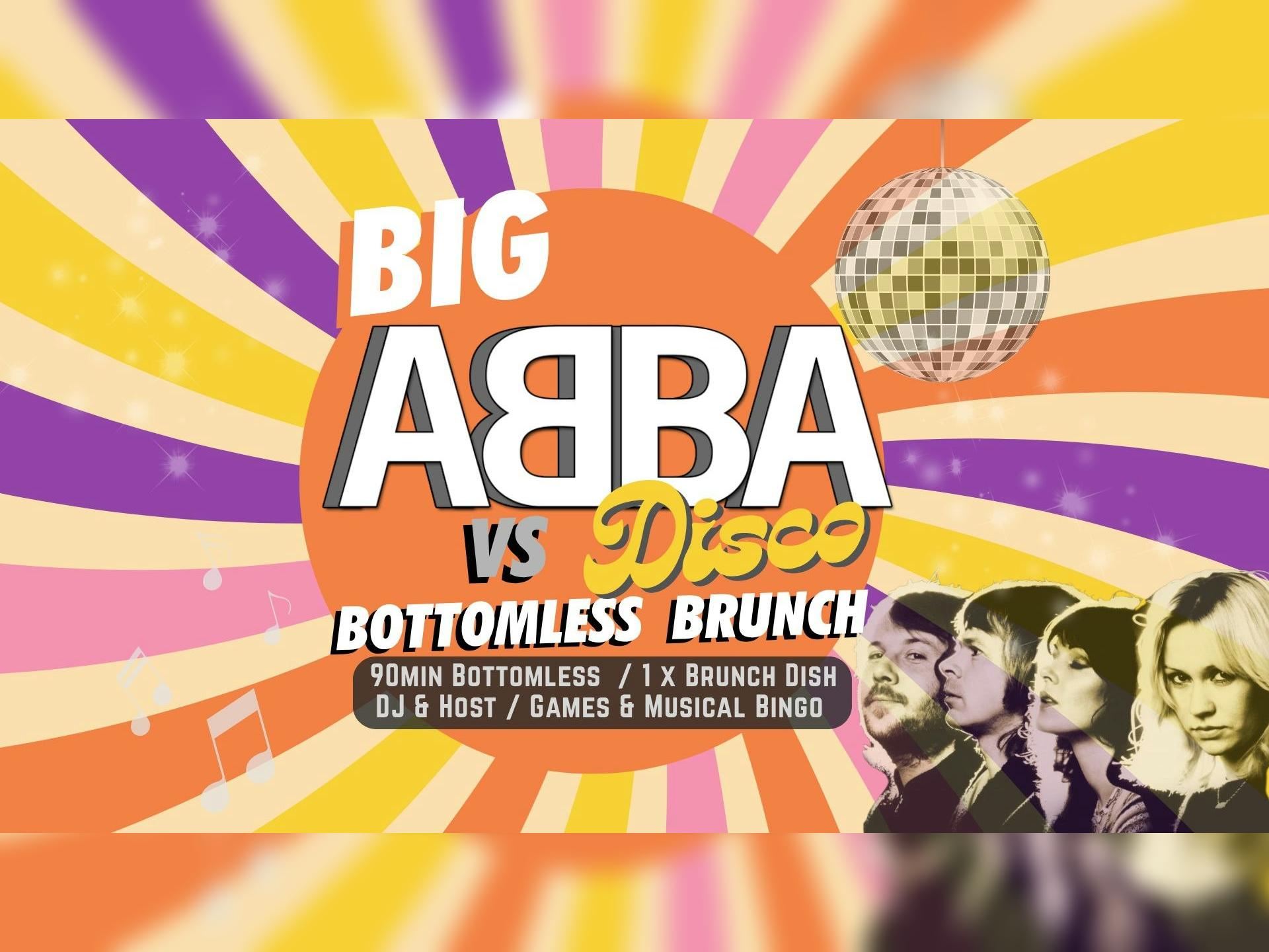Big Abba vs Disco Bottomless Brunch