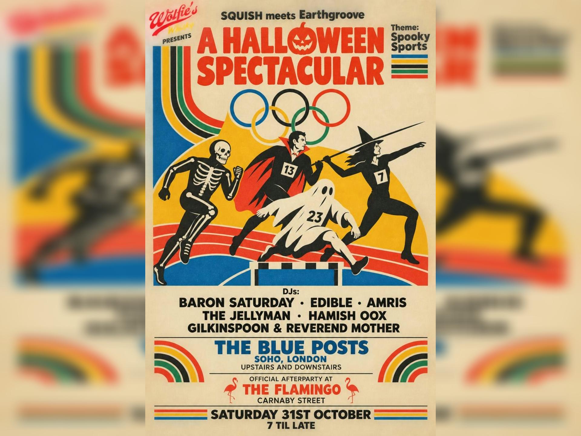 Wolfies Presents: Squished Meets Earthgroove Halloween Spectacular
