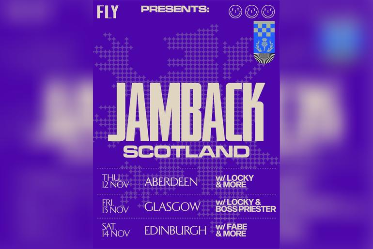 Fly Jamback, Locky & Boss Priester Glasgow