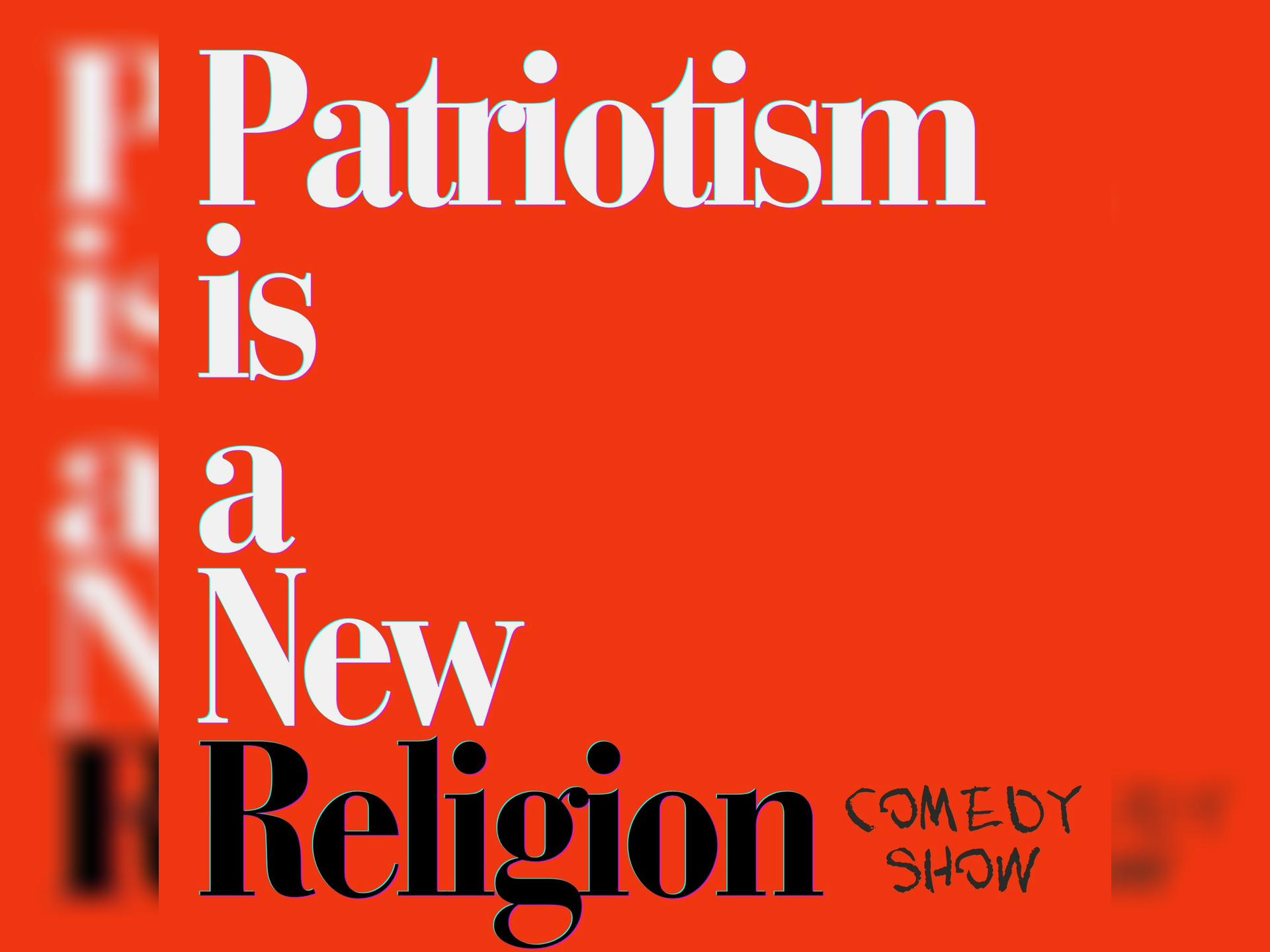 Blank Peng: Patriotism is a New Religion (Wip)
