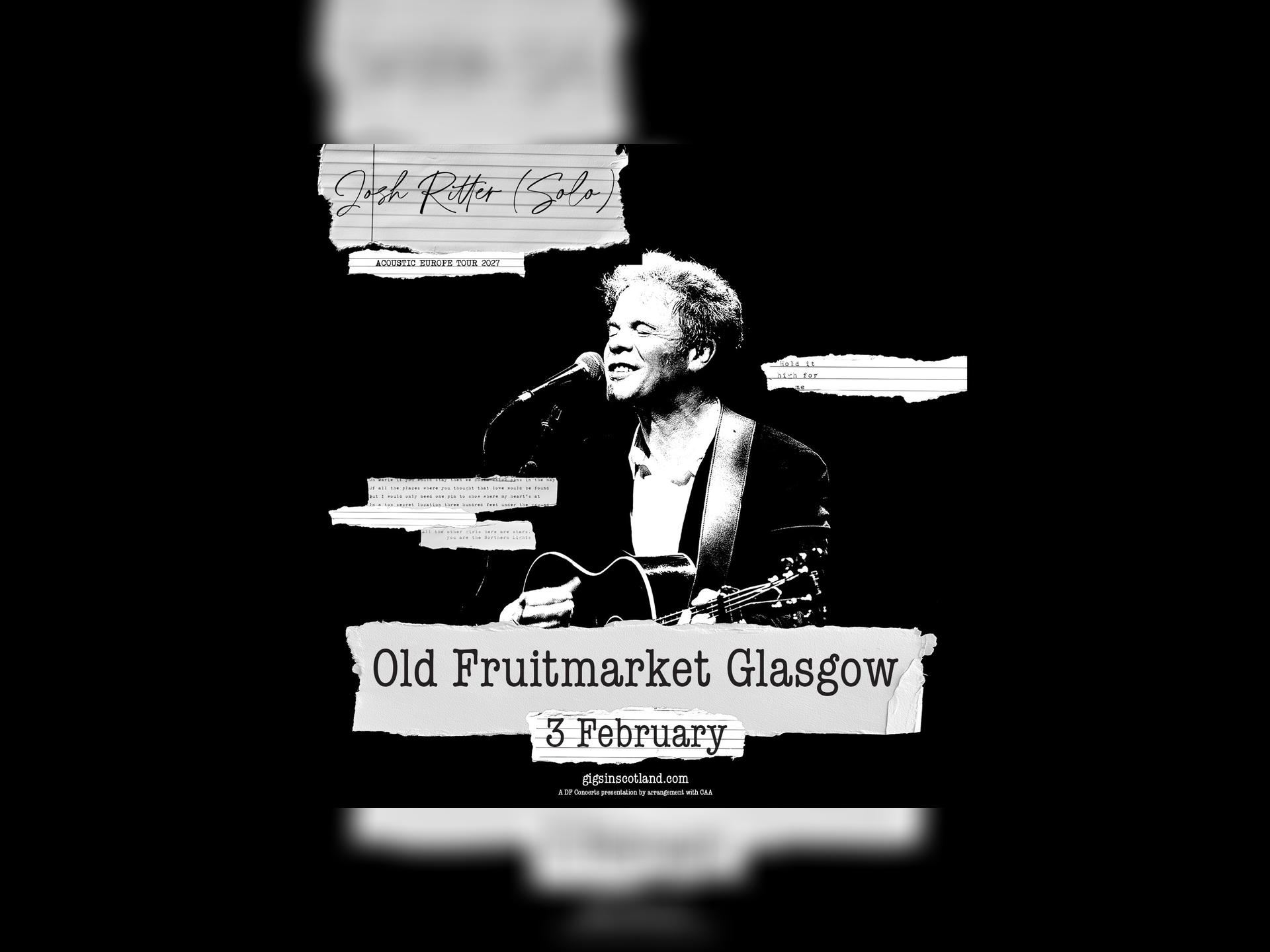 An Acoustic Evening with Josh Ritter